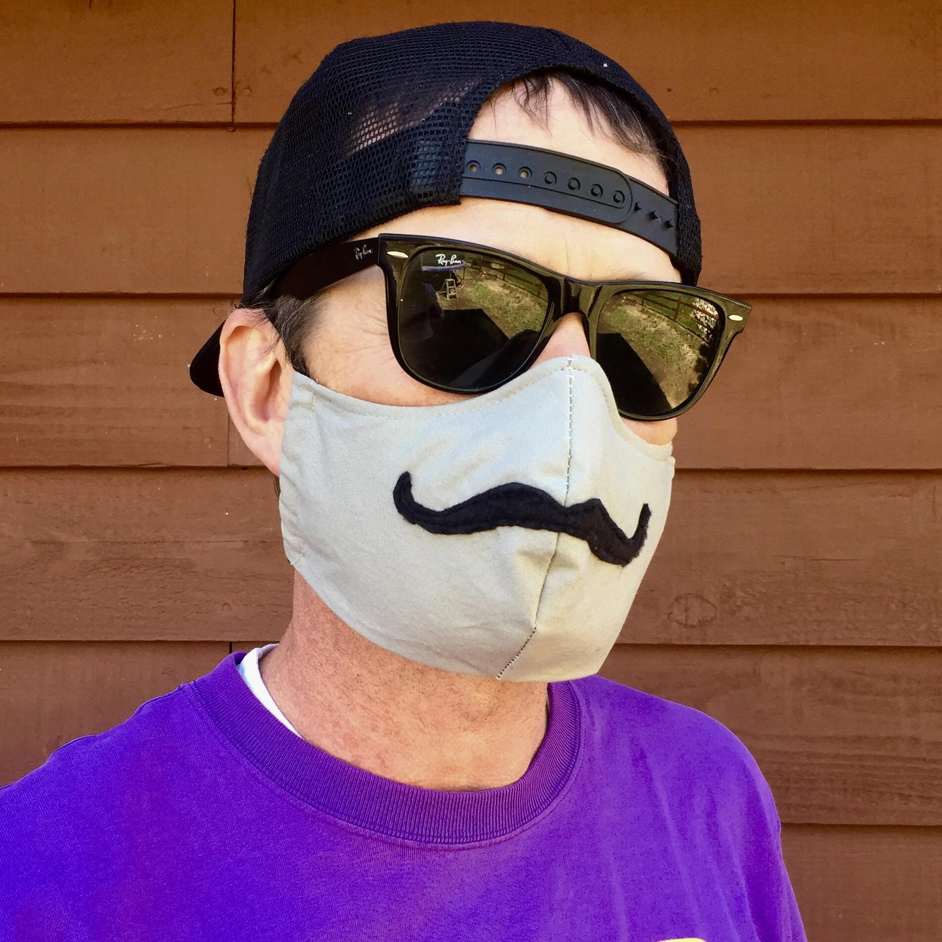 Fancy Pony Land villain mustache mask