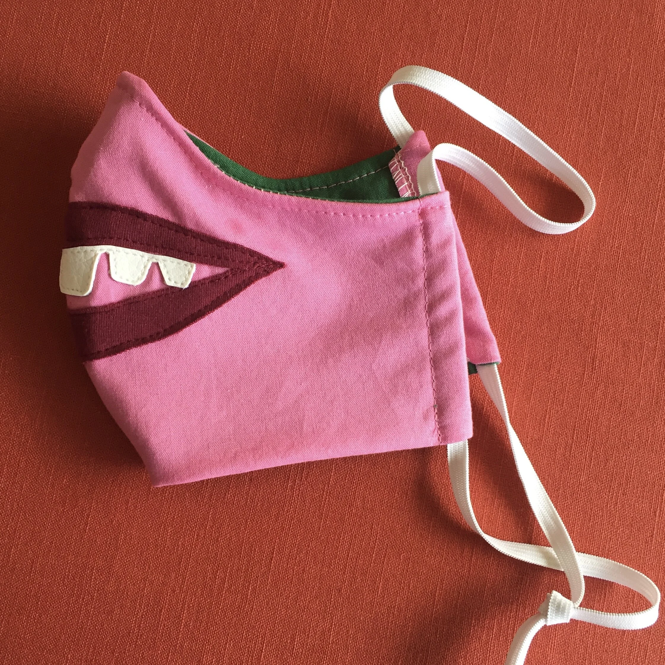 Fancy Pony Land big smile mask - white teeth