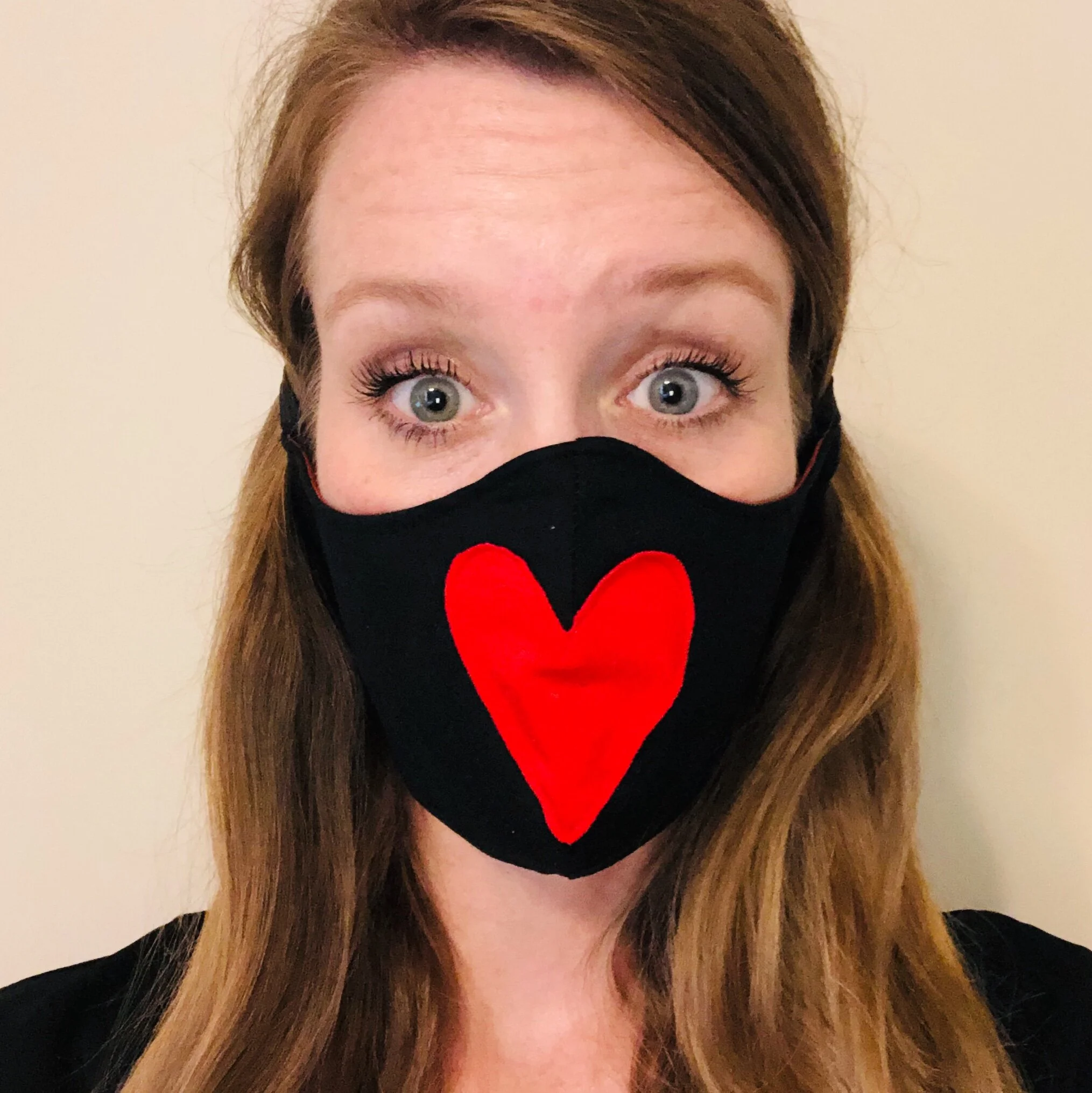 Fancy Pony Land I heart you mask