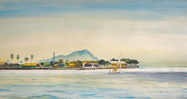 View From Honolulu Harbor