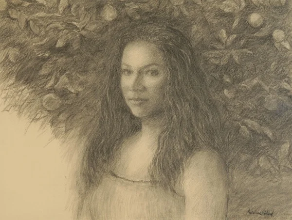 Jessica in the Orchard