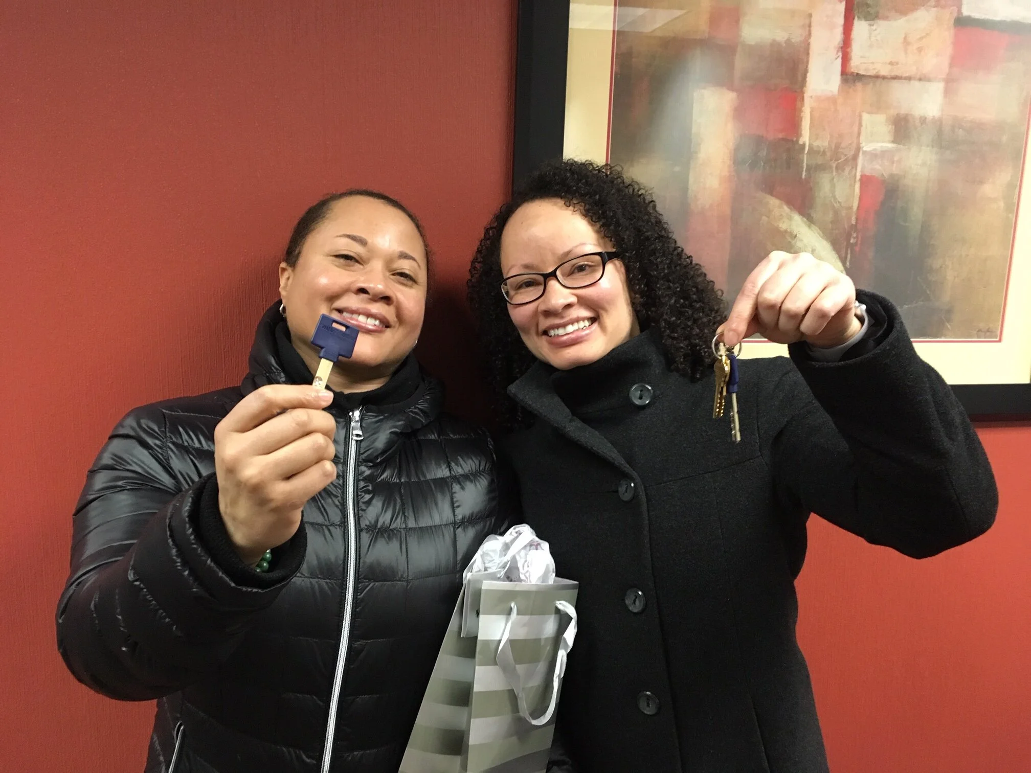 Kim Syres and Loraine Irving