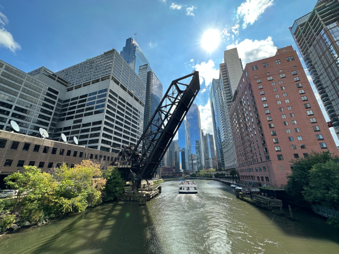 Chicago River Skyline Bridge