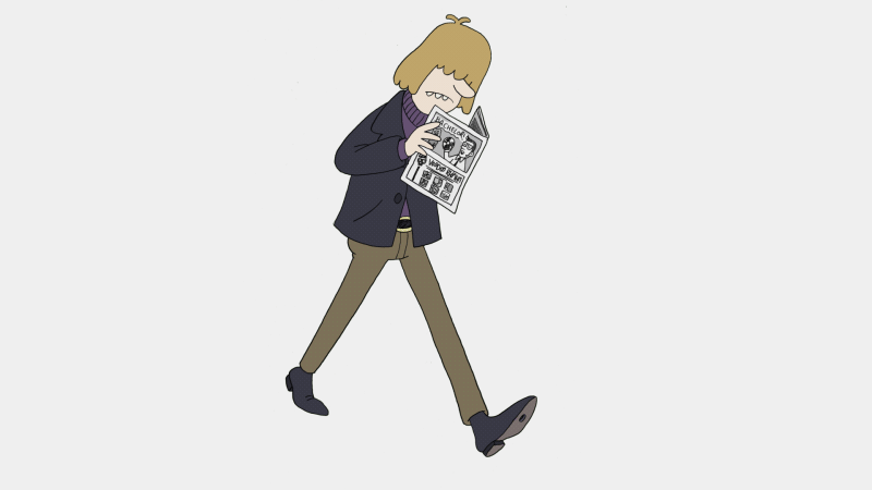 The final walk cycle before implementing it into a scene.