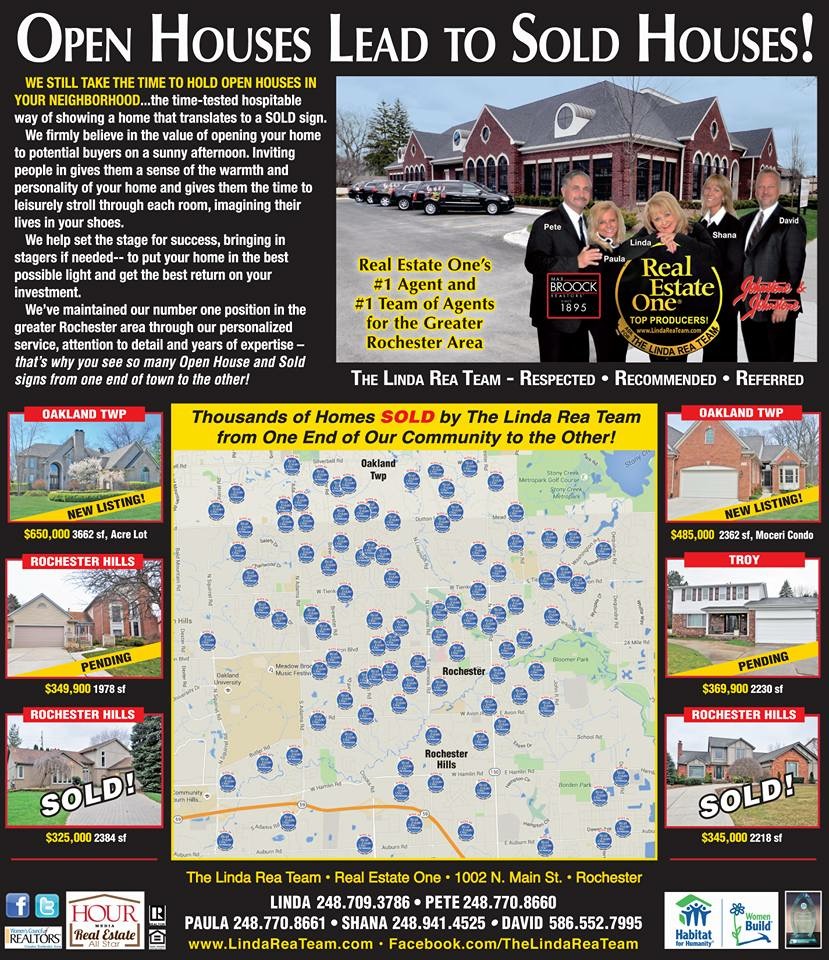 Open Houses Lead To Sold Houses!