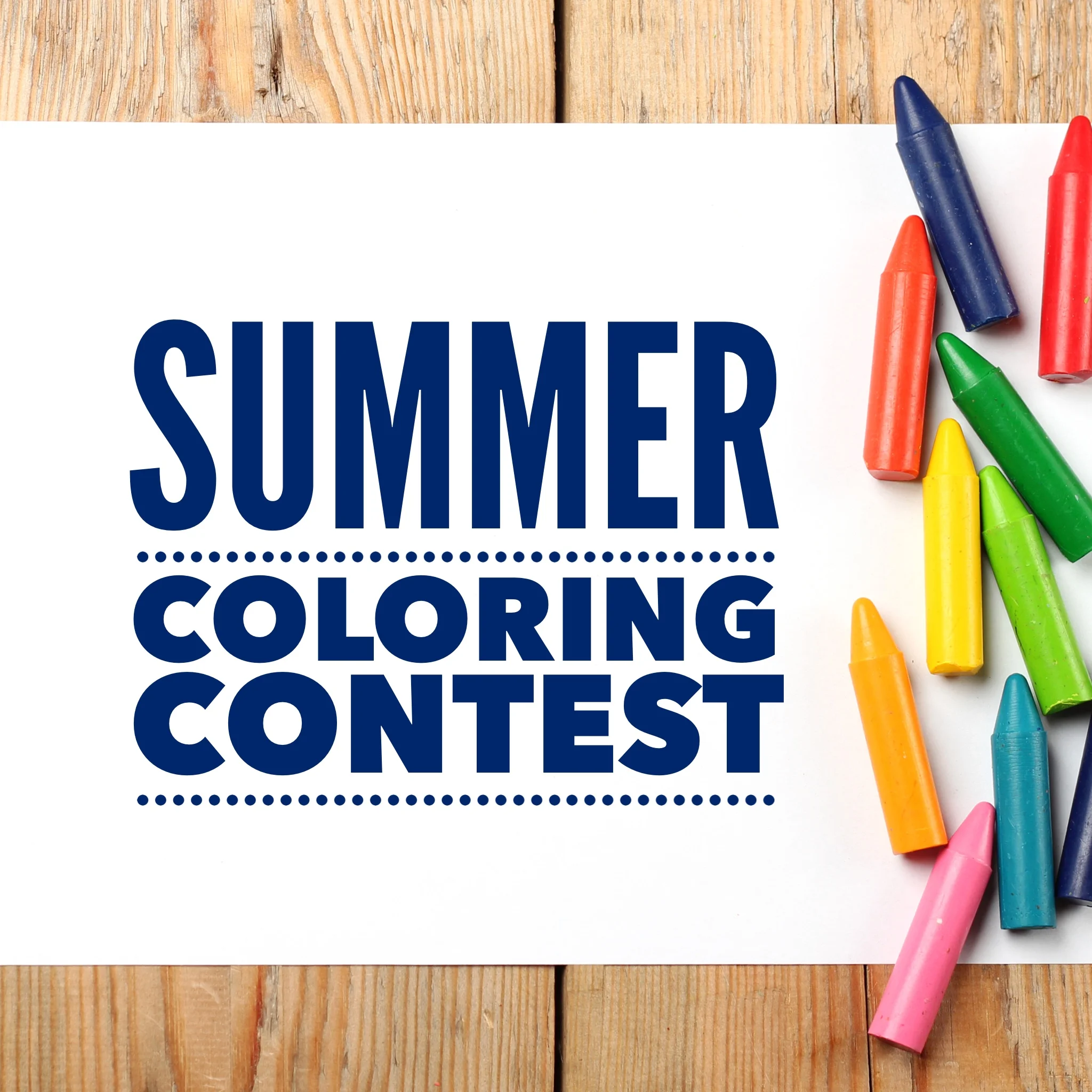 Summer Coloring Contest