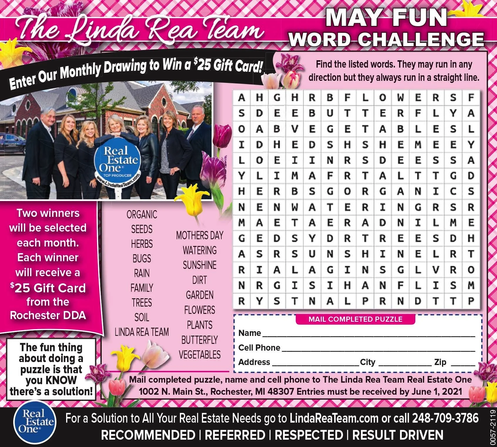 Word Search Fun! MAY