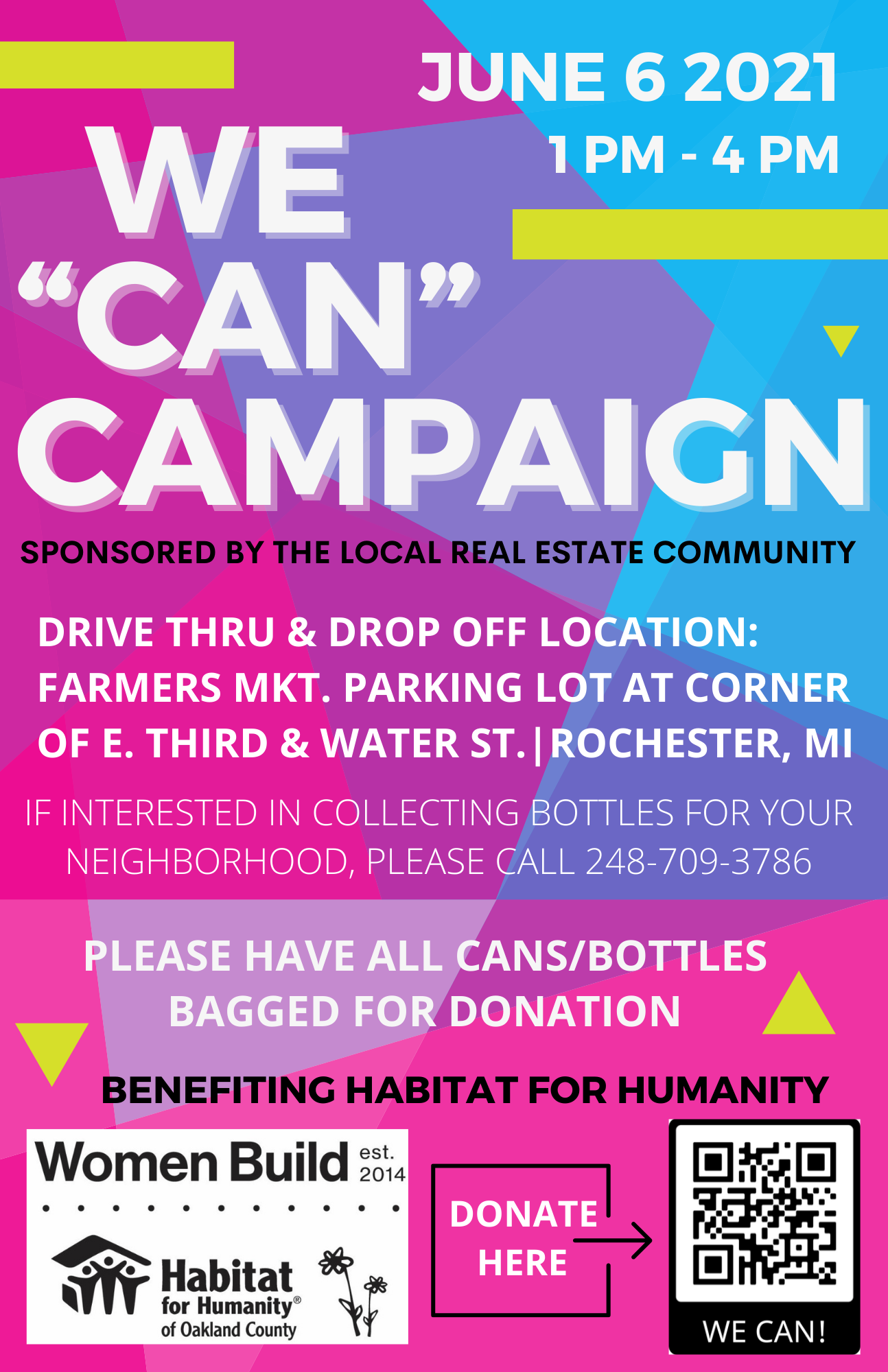 Bottle &amp; Can Campaign
