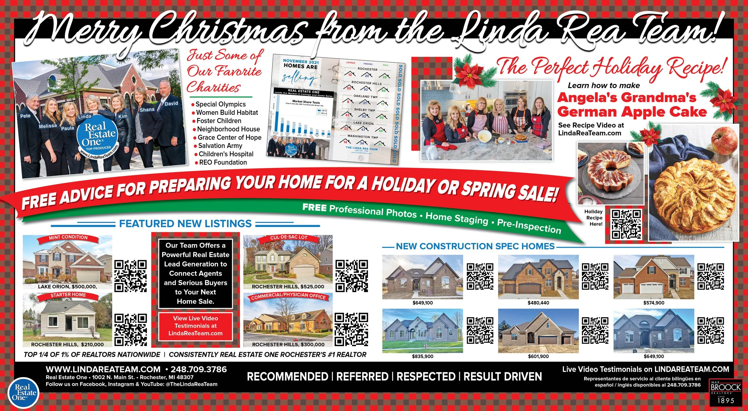 Merry Christmas from the Linda Rea Team