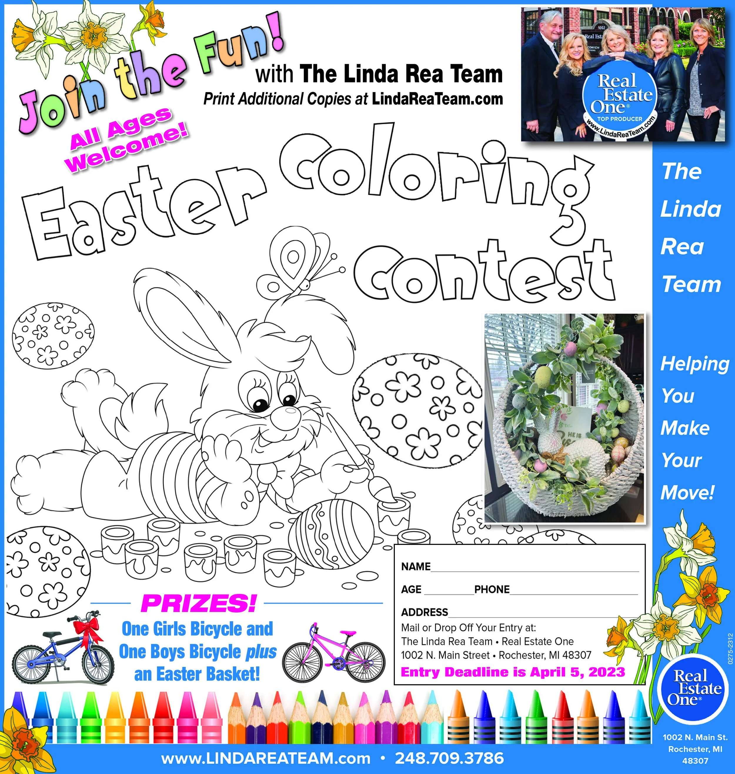 Easter Coloring Contest