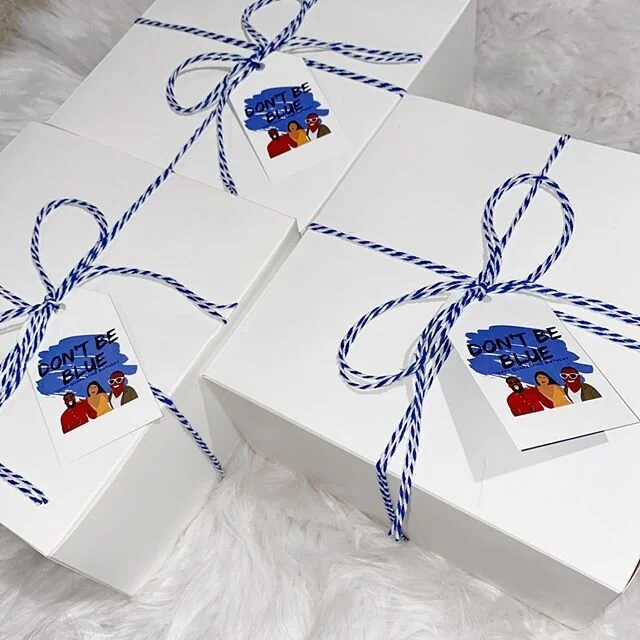 Last post. I swear 🤣 I just loved this blue bakers twine, and now I want to incorporate it into every project. The tags are @zazzle. They always come through.