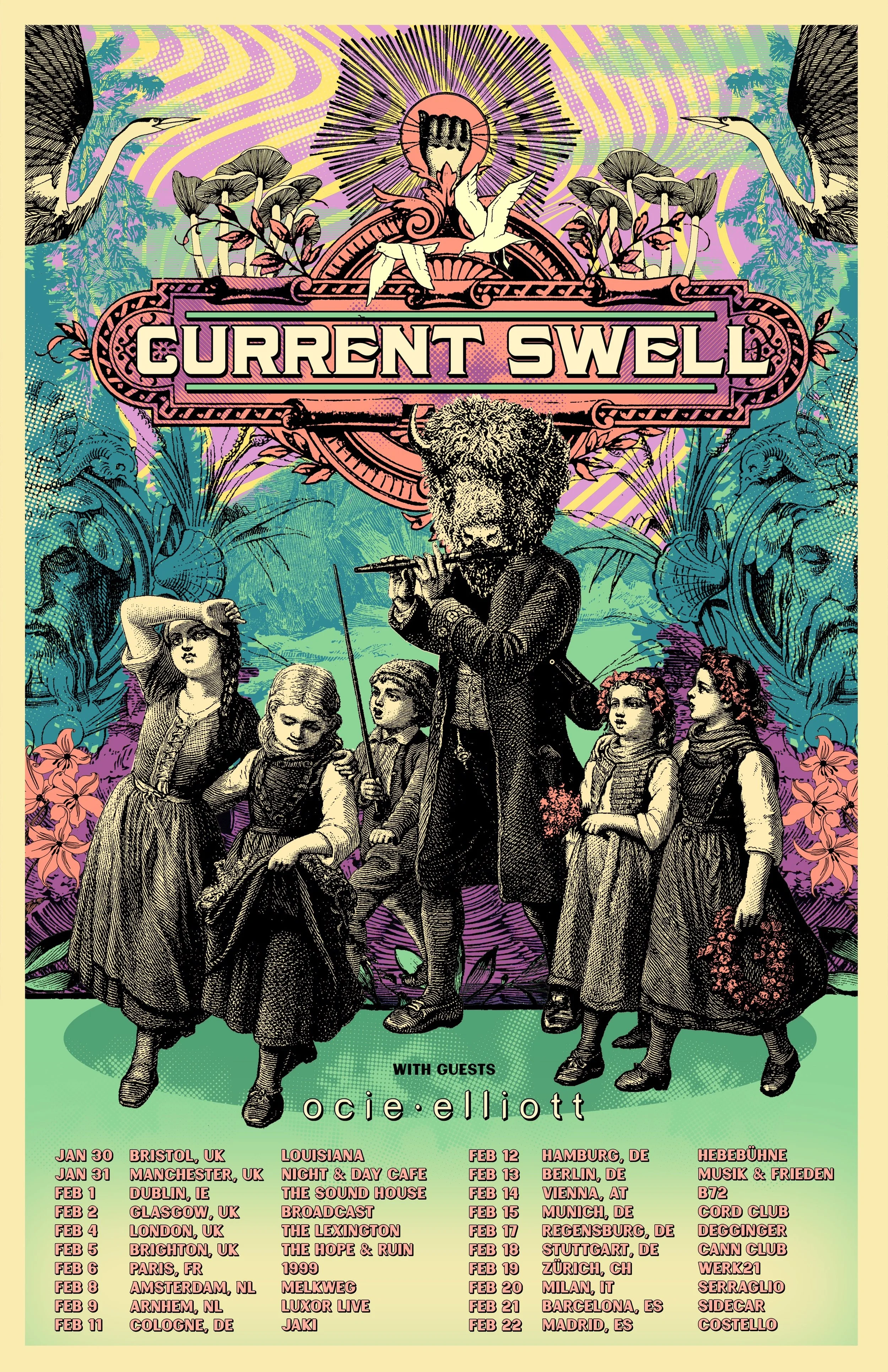 European tour with Current Swell