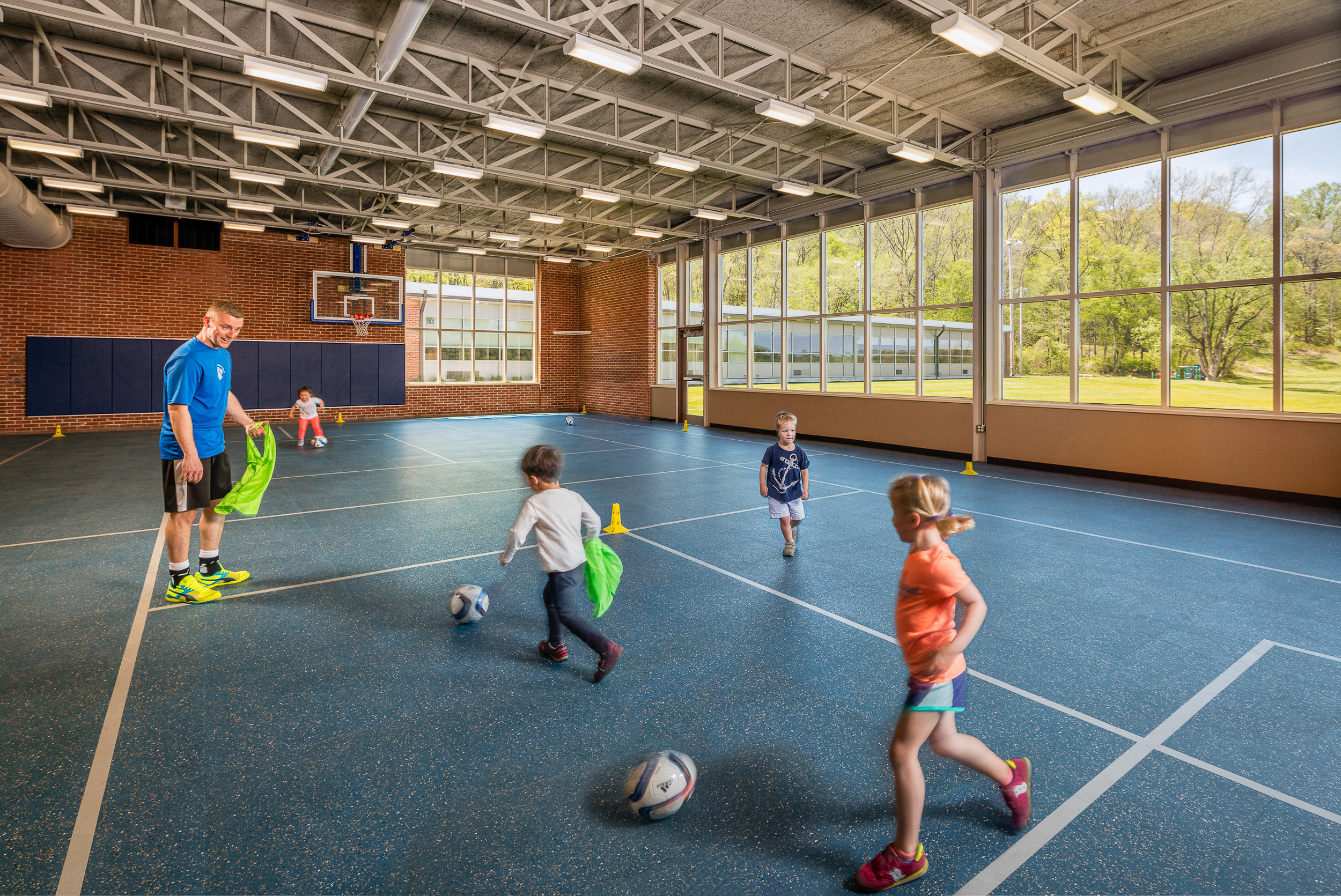 Comstock Community Center Gym. Wilton, CT