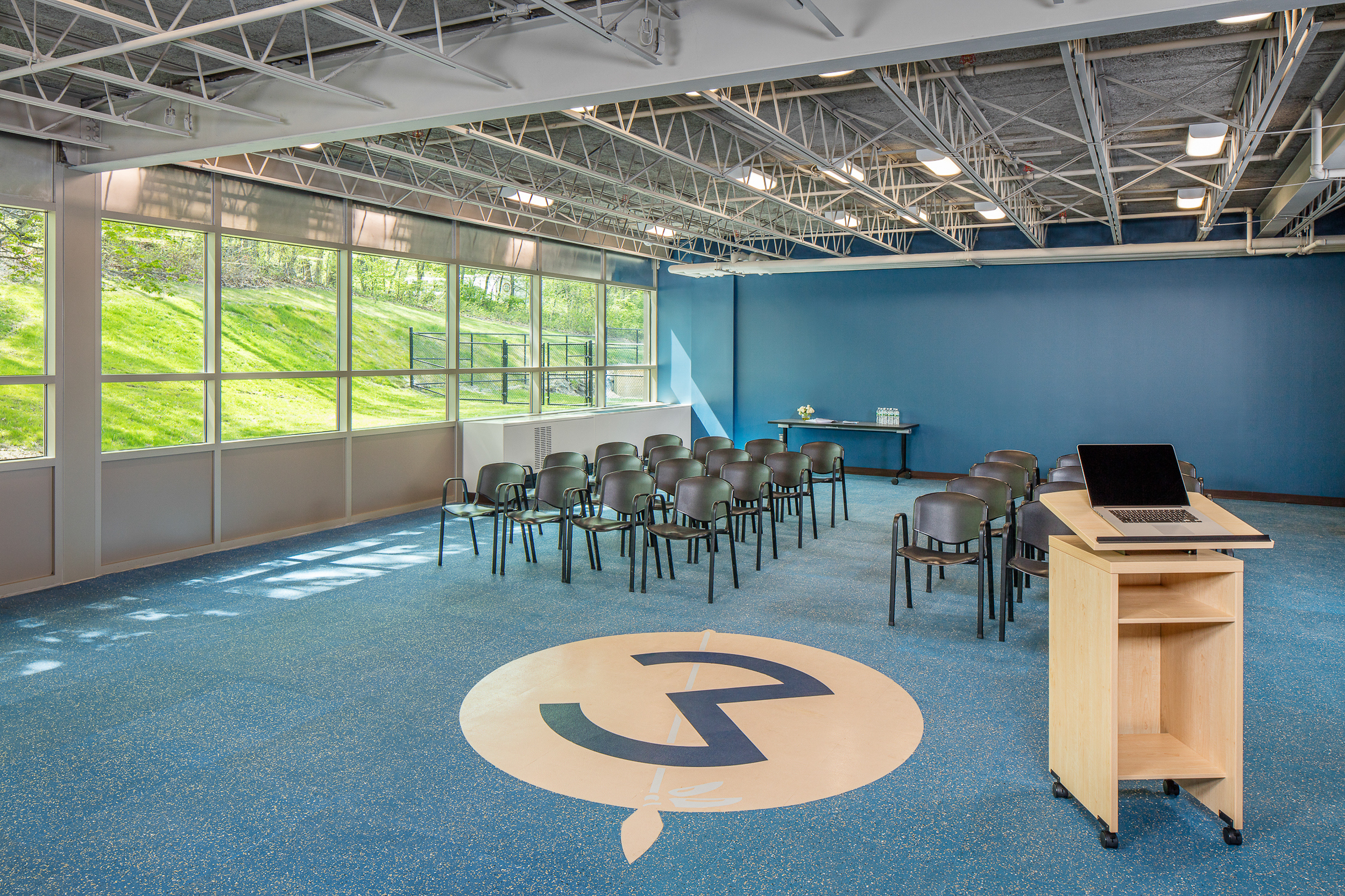 Comstock Community Center meeting room. Wilton, CT