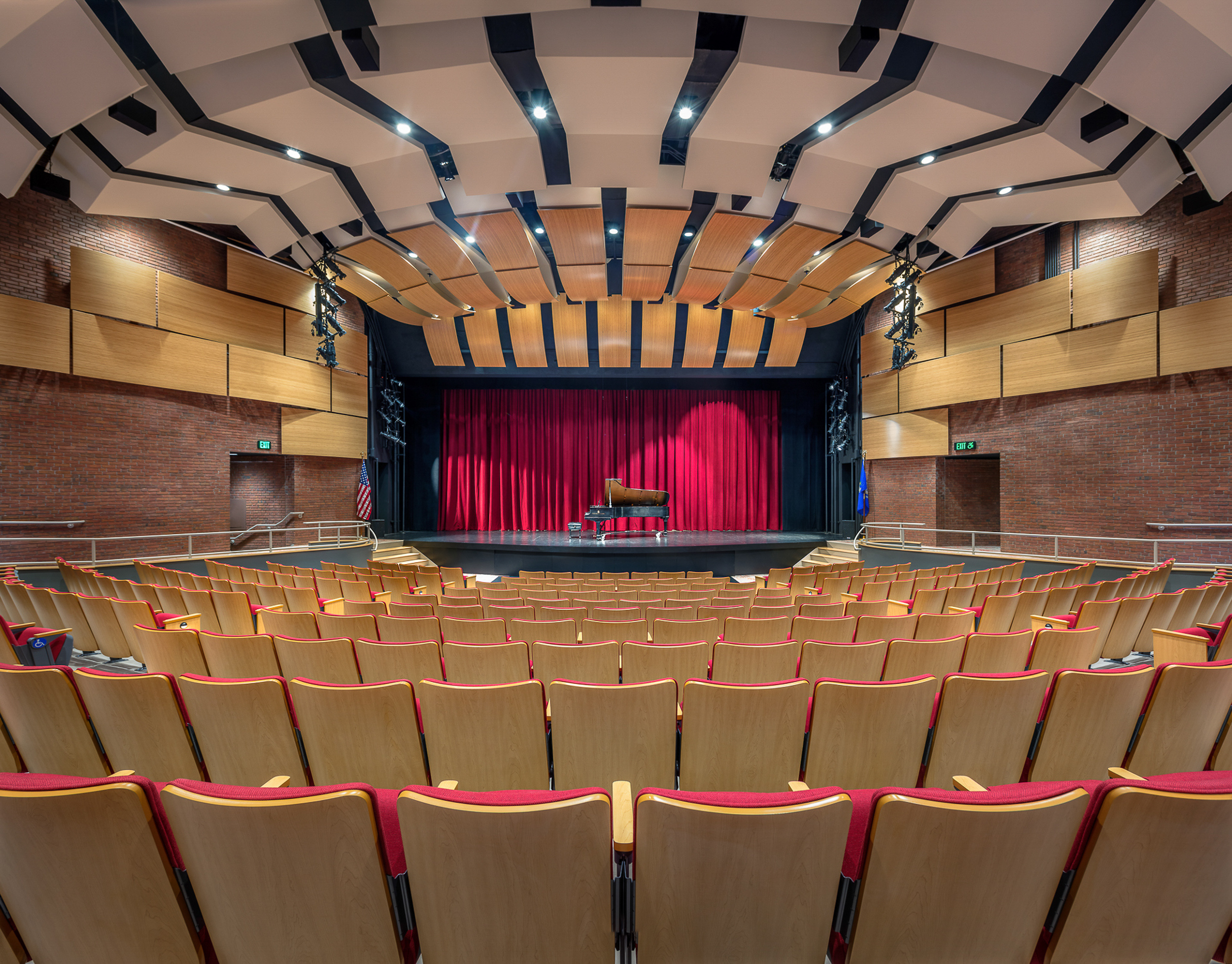 University of Hartford auditorium. West Hartford, CT