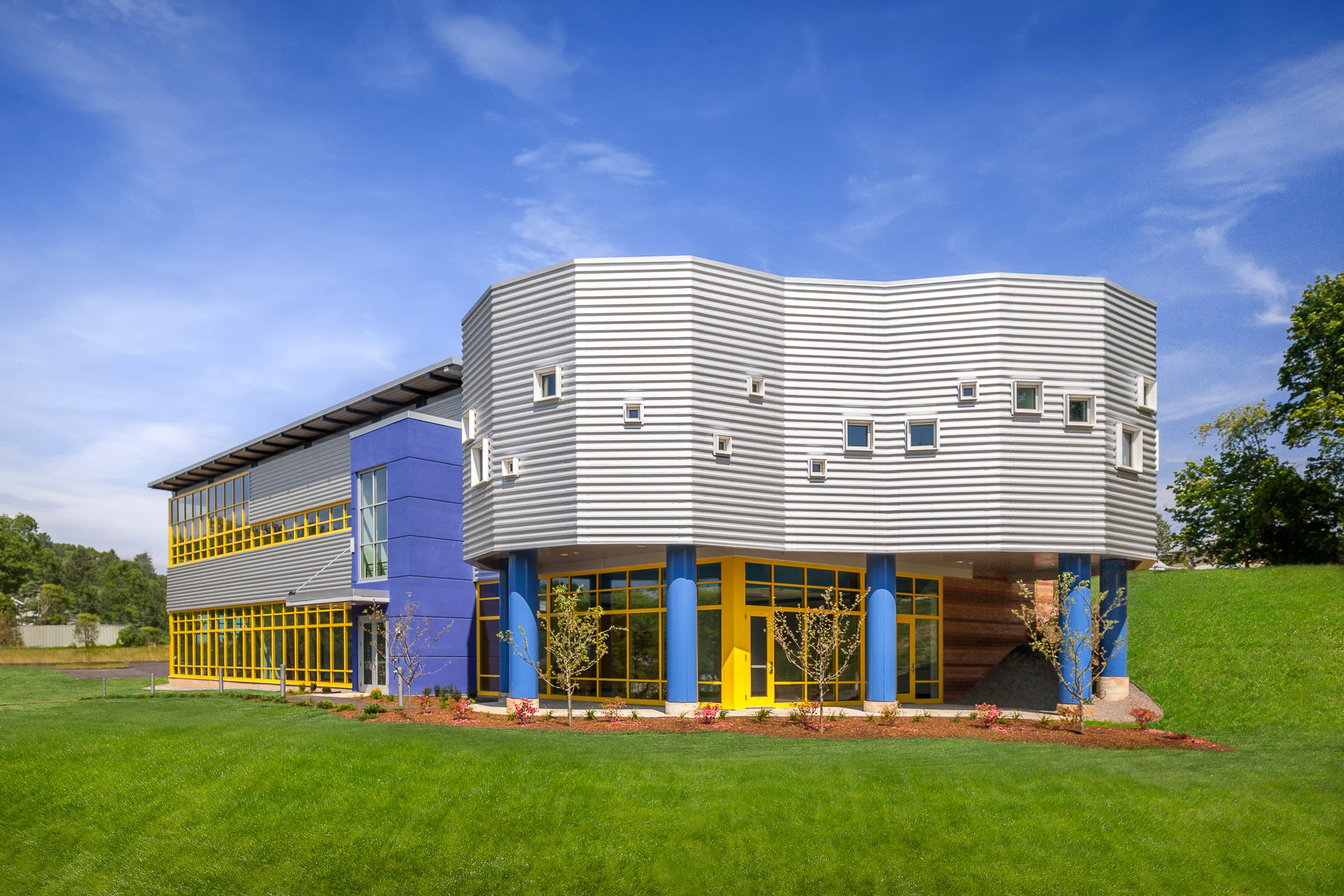 New Britain Community Education Center, New Britain, CT. Architectural design by Quisenberry Arcari Malik Architects.