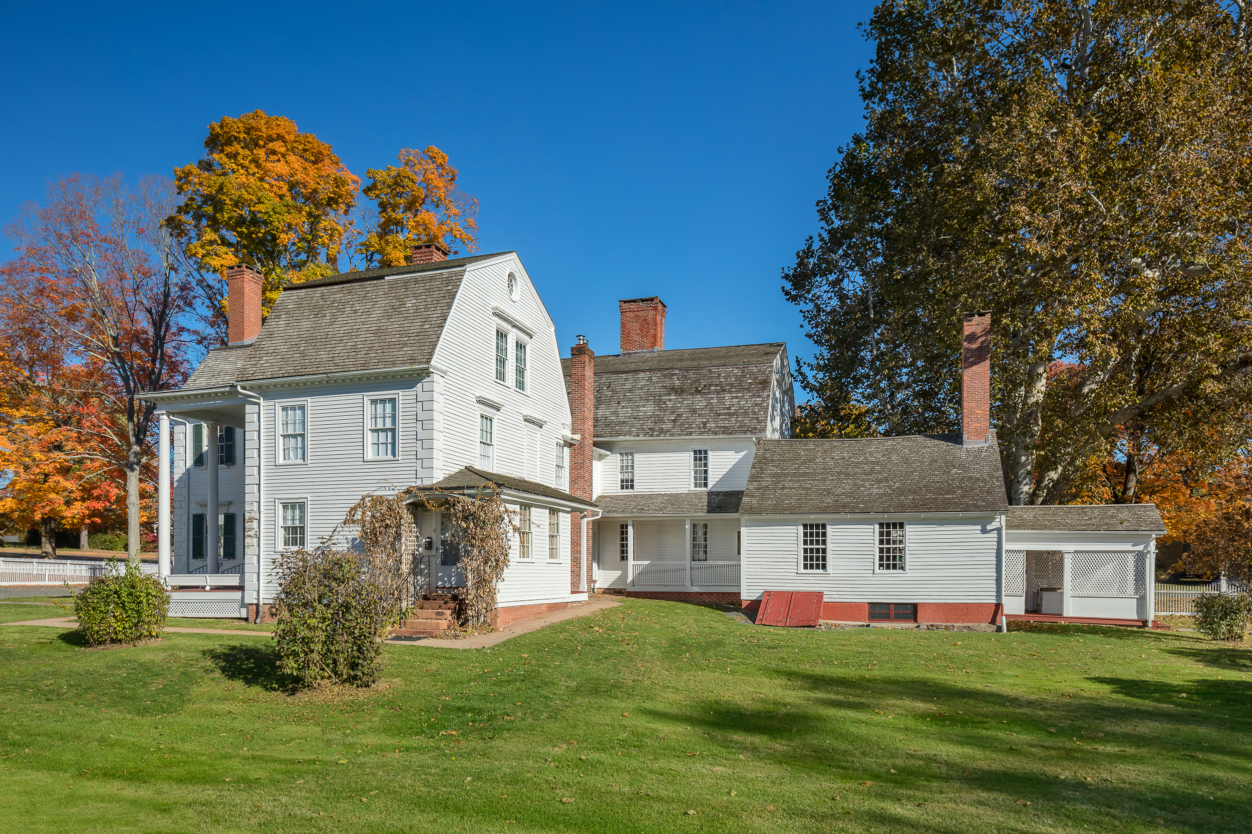 CT Landmarks' Phelps-Hathaway House. Suffield, CT