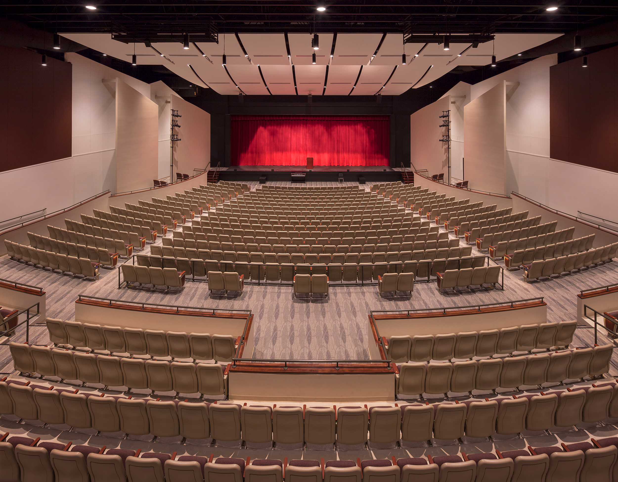 University of Hartford auditorium. West Hartford, CT