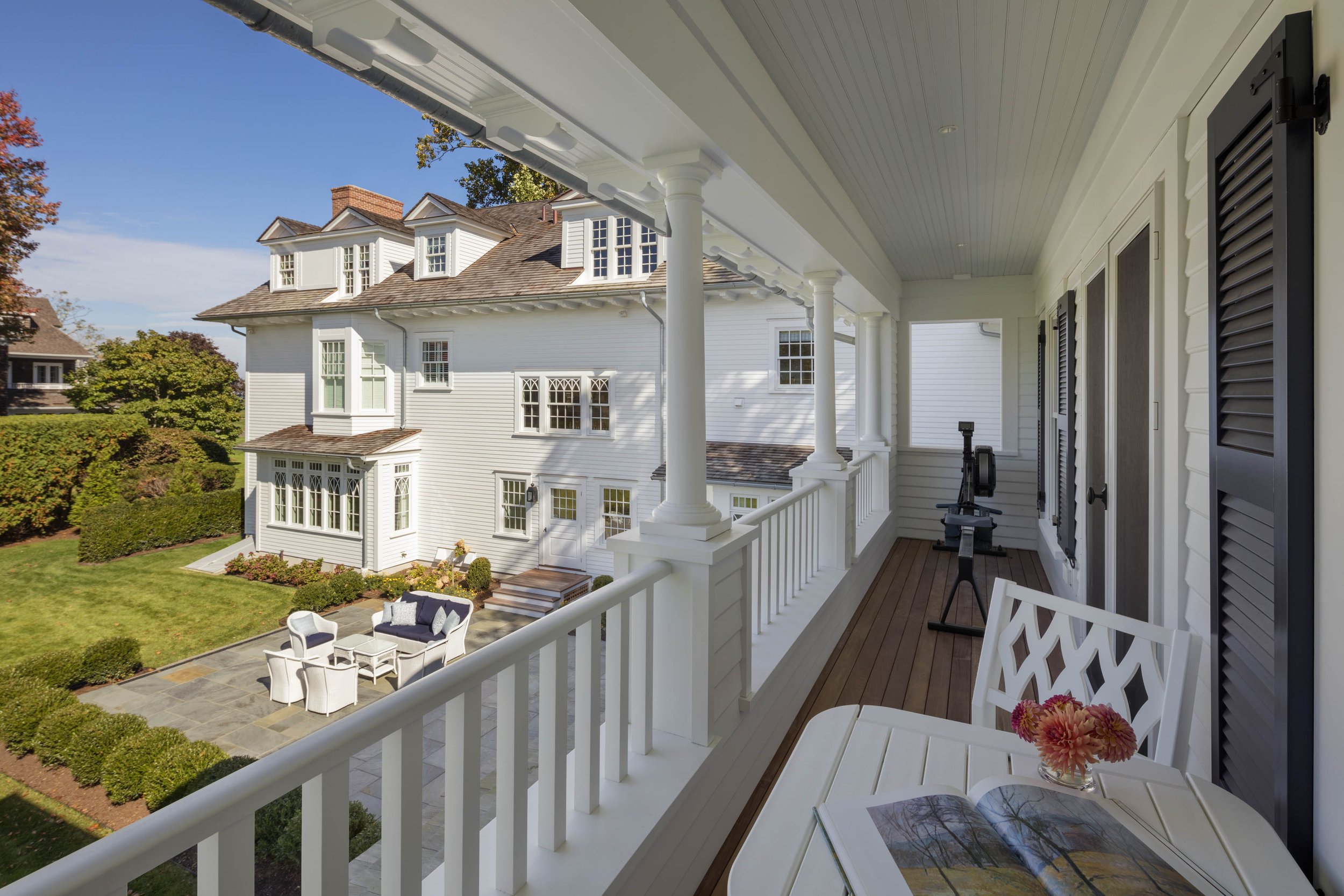 Private Residence Renovation - Upper balcony.