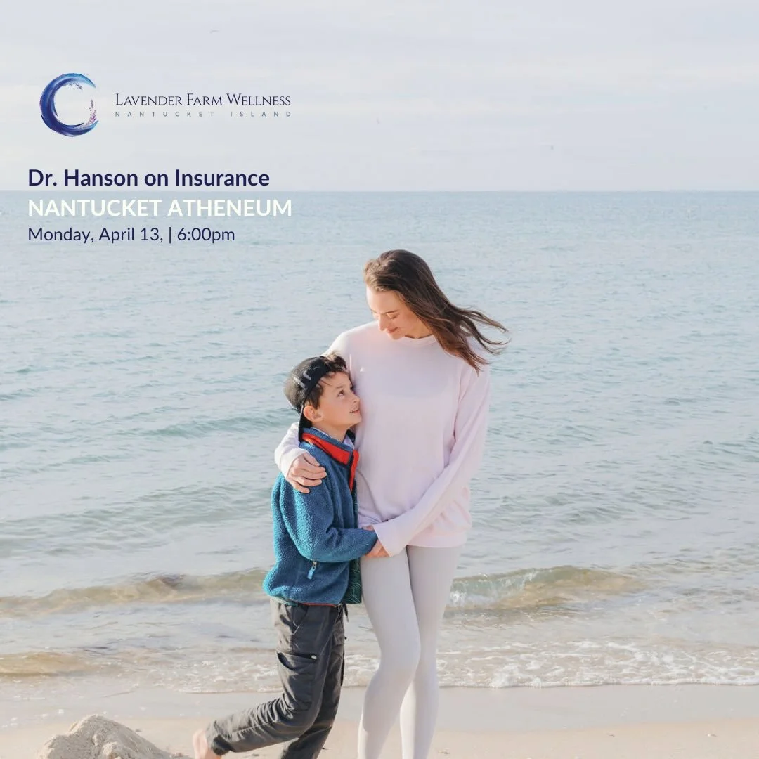 Dr. Hanson&rsquo;s Helpful health hints topic: Insurance 
___________________________________________

When insurance is unpredictable, we have stable service fees. 

&bull;Know your Costs up front.

&bull;Understand what can be eligible for possible