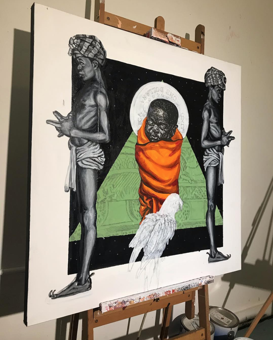 Barber’s collaboration with artist Choze titled My Broyo’s Keeper