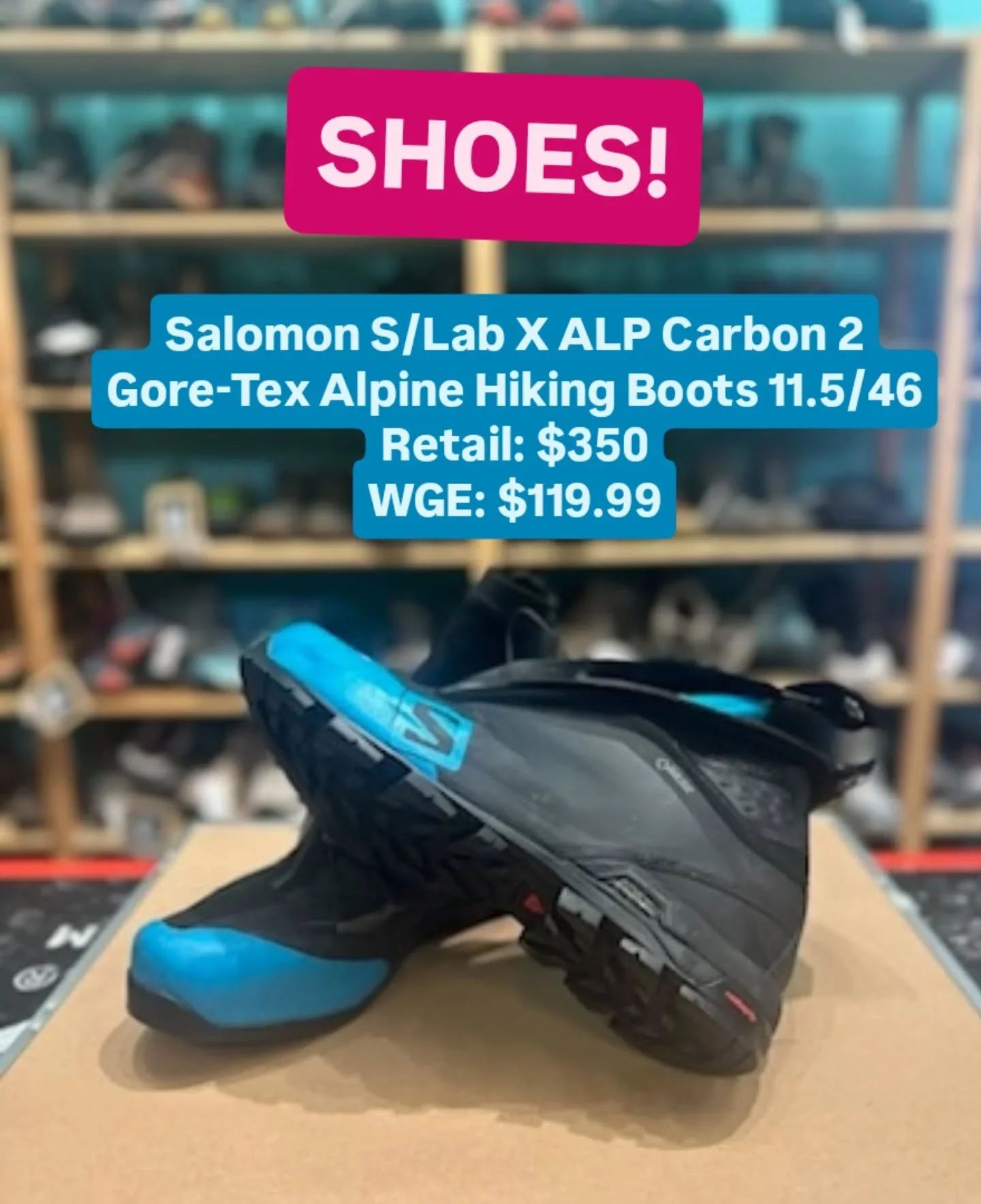 You wear em, we've got em. Come grab yourself some new kicks at a killer deal 👟