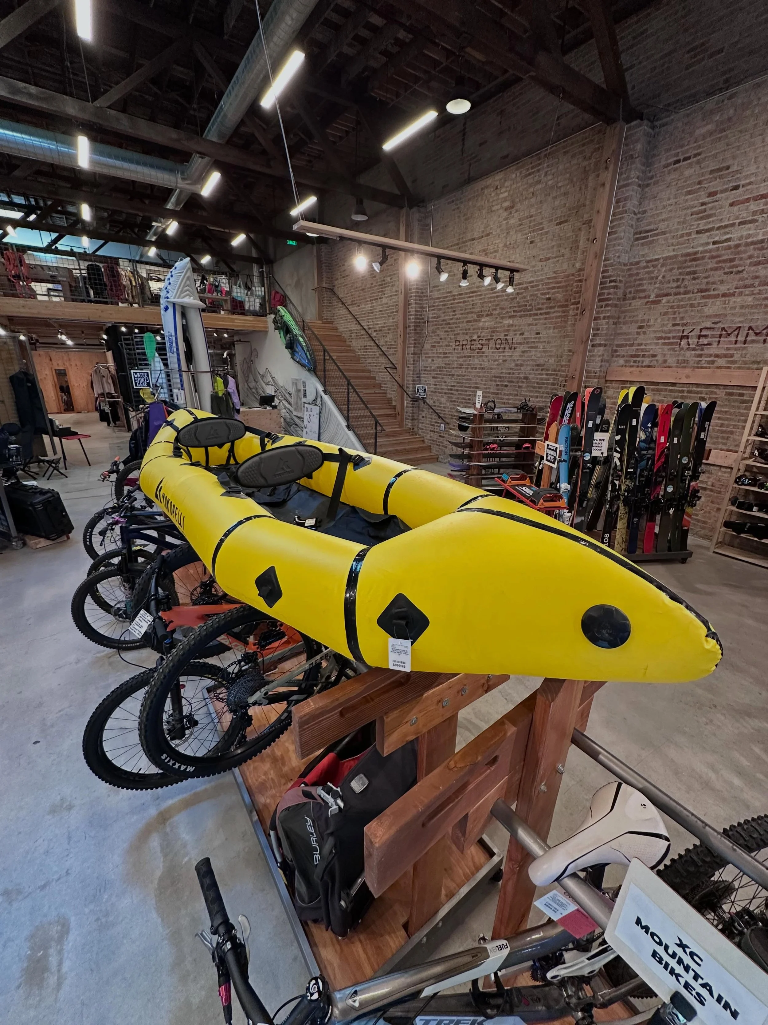 Feeling the itch to go raftin&rsquo; with the upcoming heat?? Look no further.
Kokopelli Twain 2-Person Pack Raft🚣🏽&zwj;♀️
Basically new!
MSRP: $1,500
WGE Price: $899.99