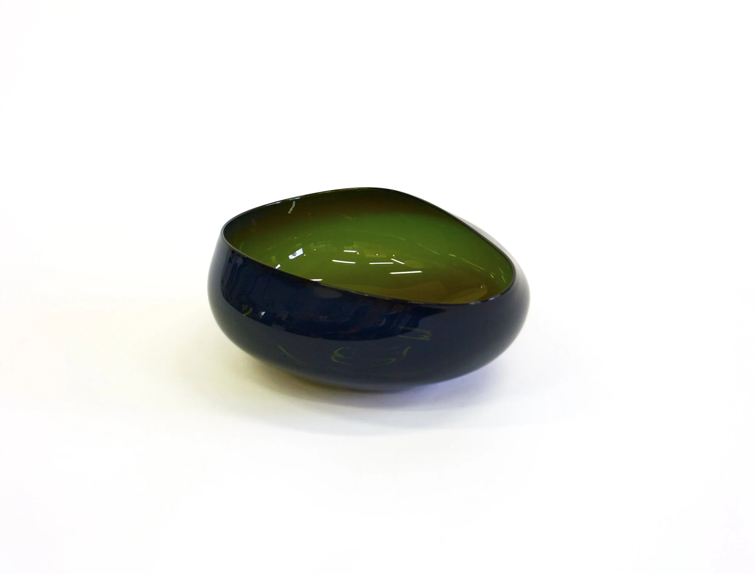 Topography Bowl — Black Luster