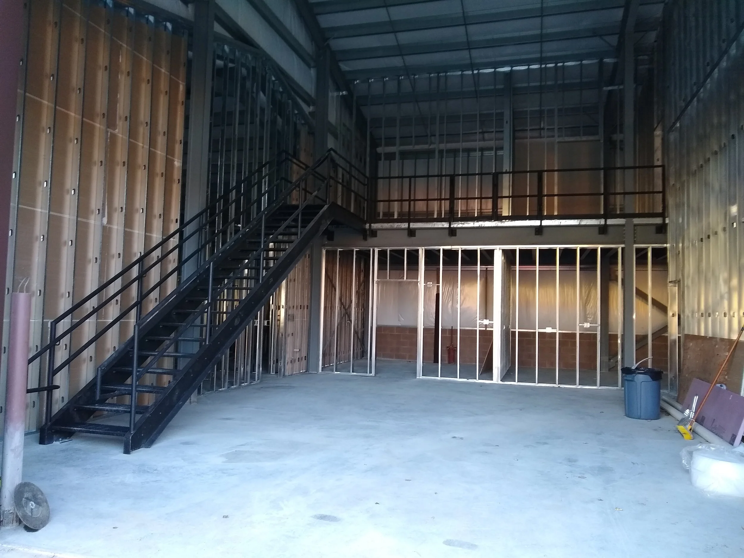 Progress at the new ECA maintenance facility in Grantham, NH.