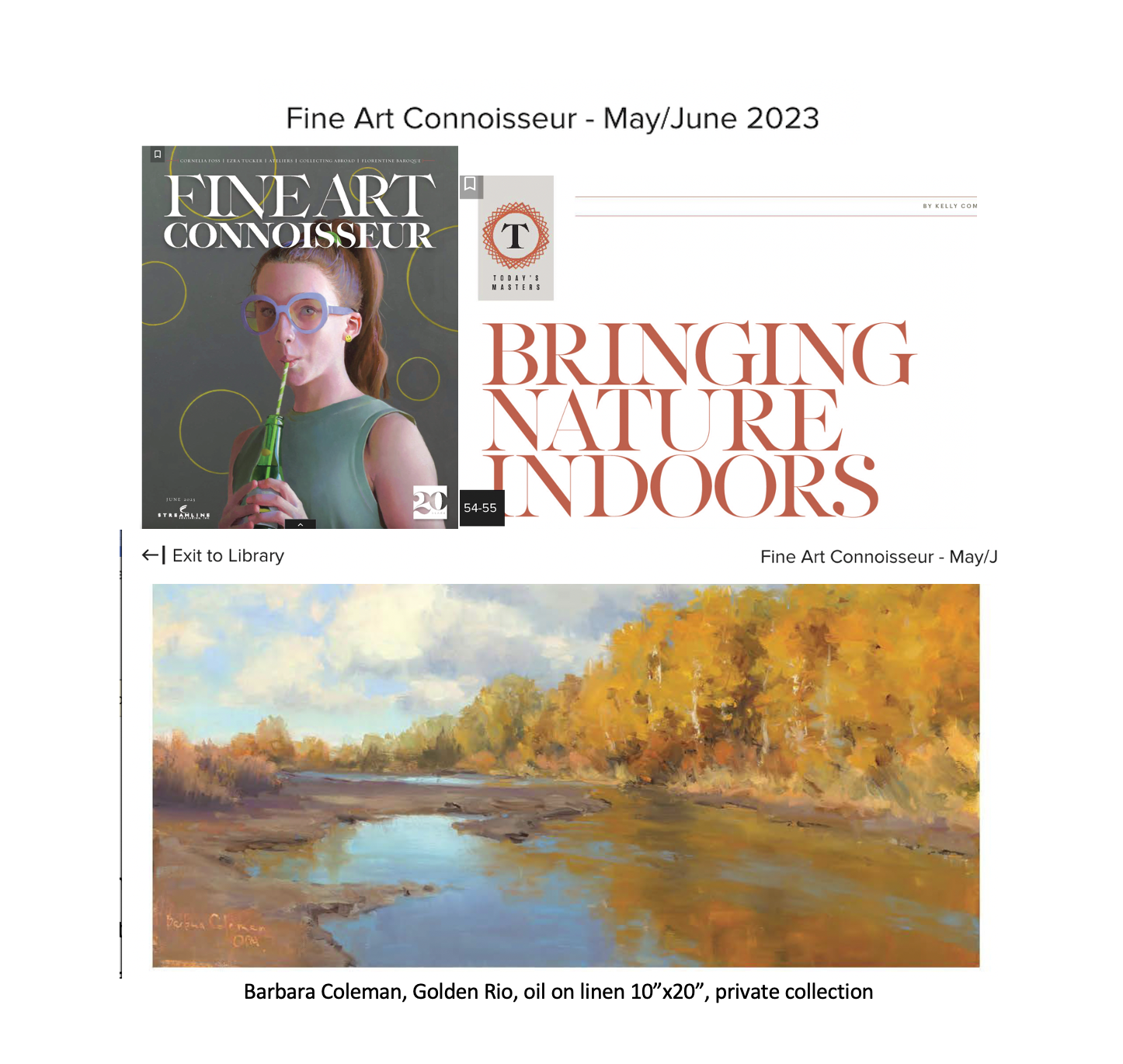 Fine Art Connoisseur, May/June 2023