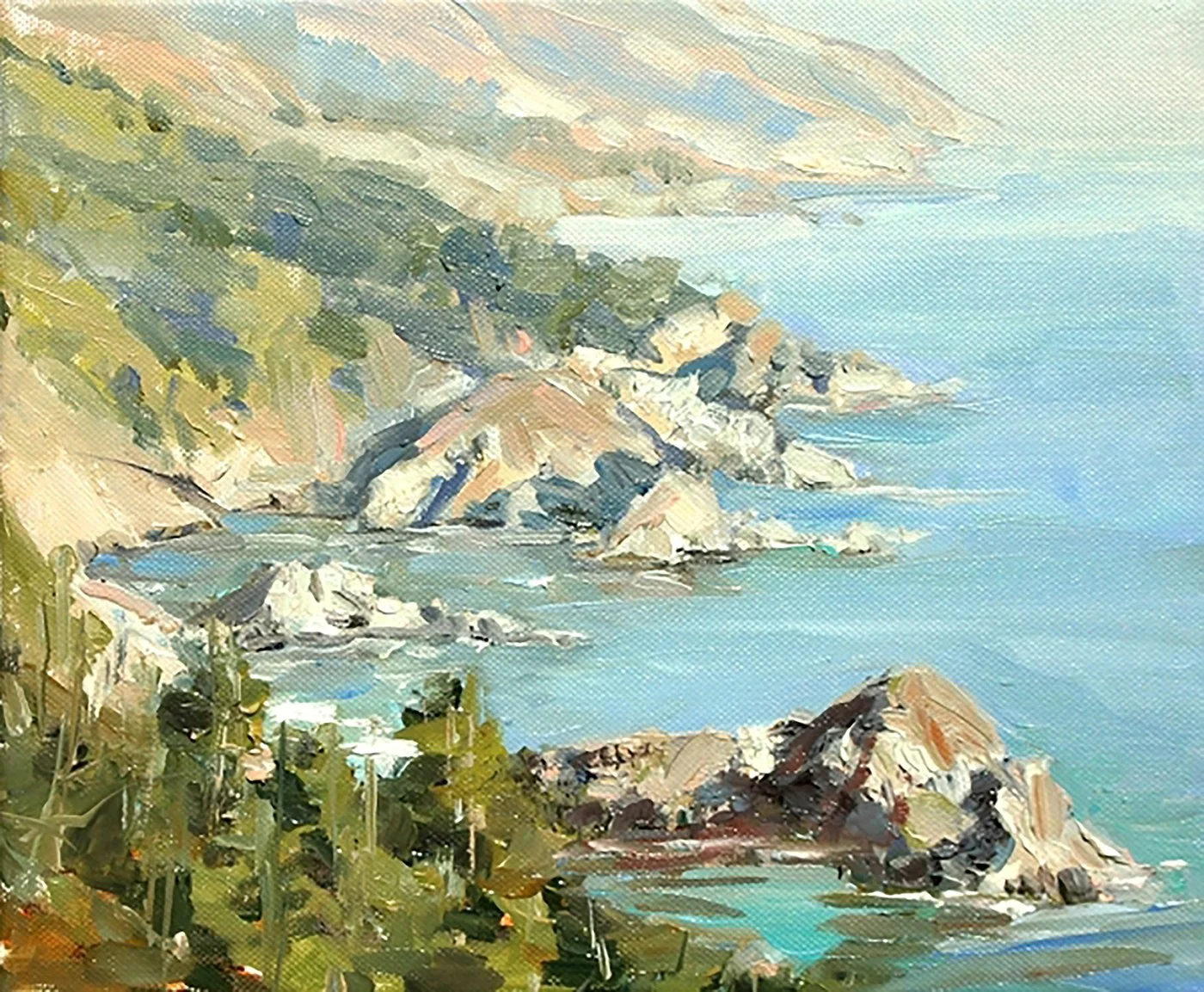 California Coast | 10x12, Oil on Linen