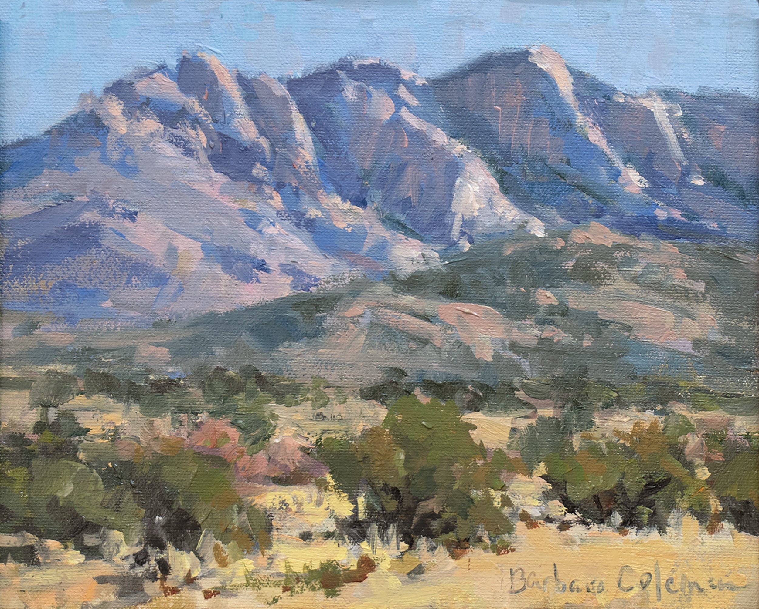 Coleman- Light Upon the Sandias_8x10_oil-for Store.jpg