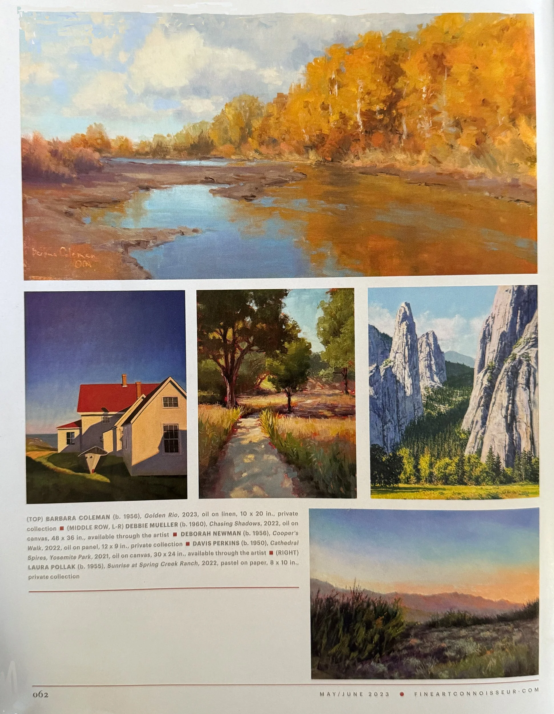 Bringing Nature Indoors Fine Art Connoisseur | Barbara Coleman | Golden Rio, oil