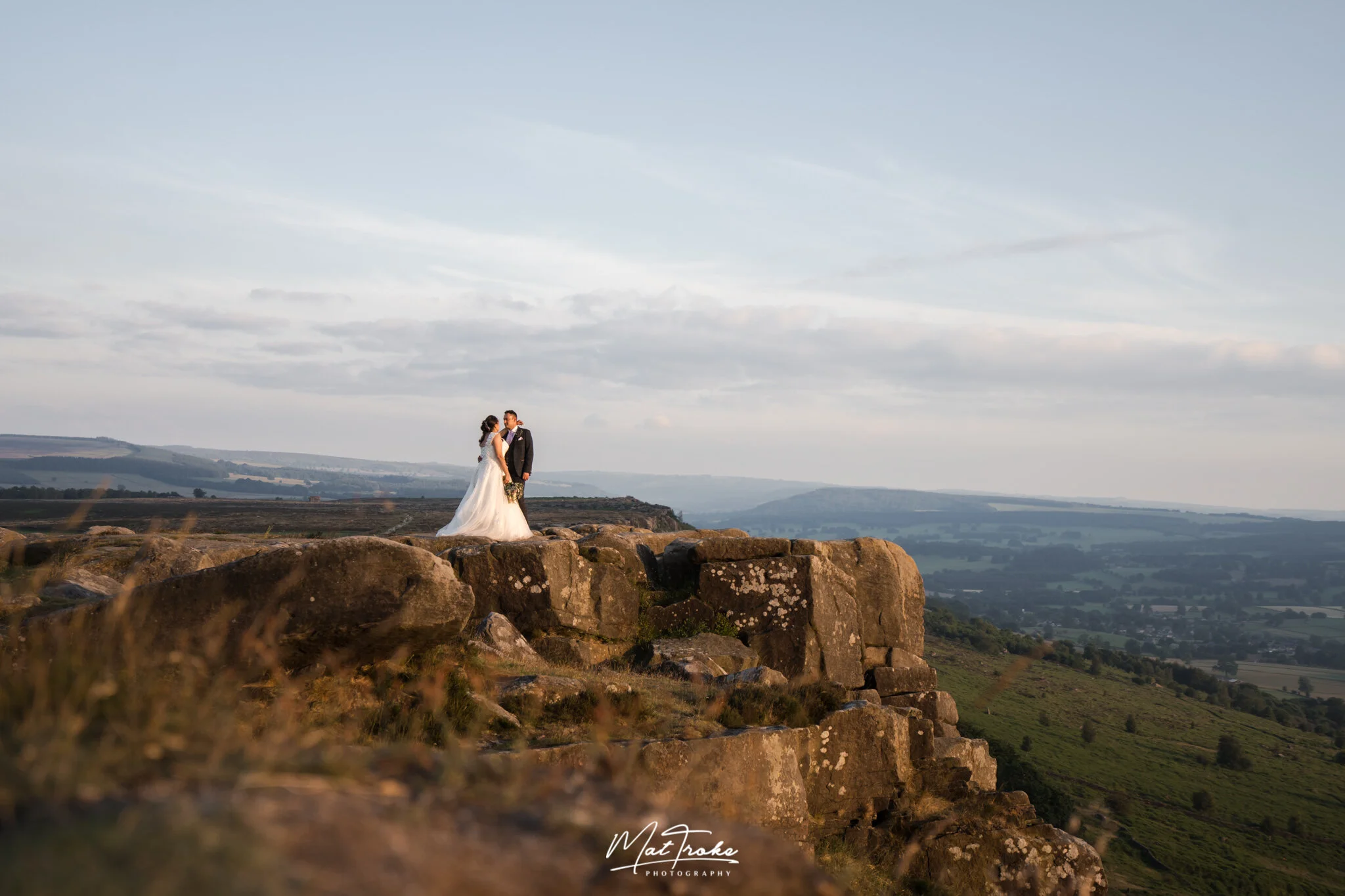 Wedding Photographer The Fox and Goose Inn is on the outskirts of