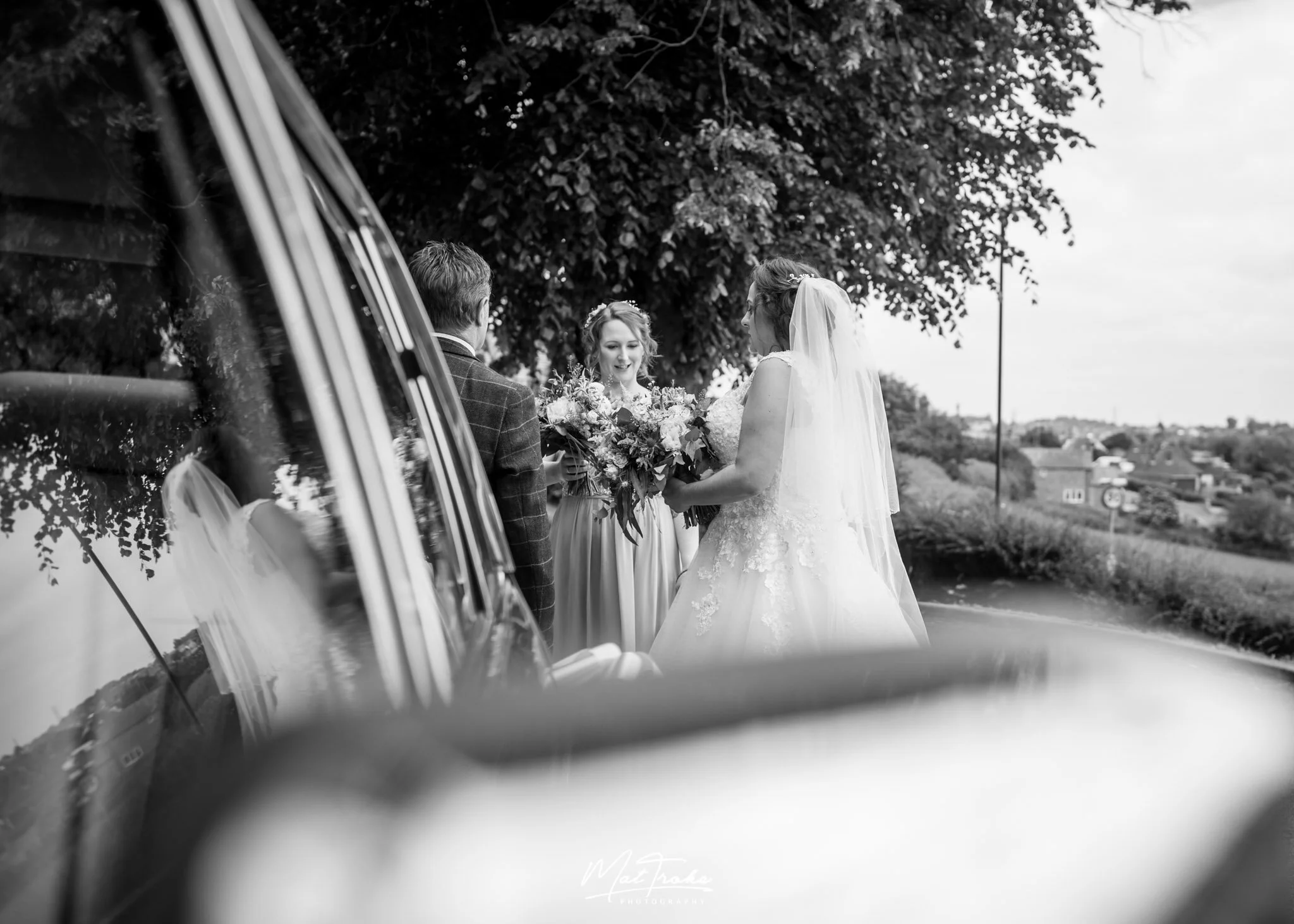 Wedding Photographer The Fox and Goose Inn is on the outskirts of