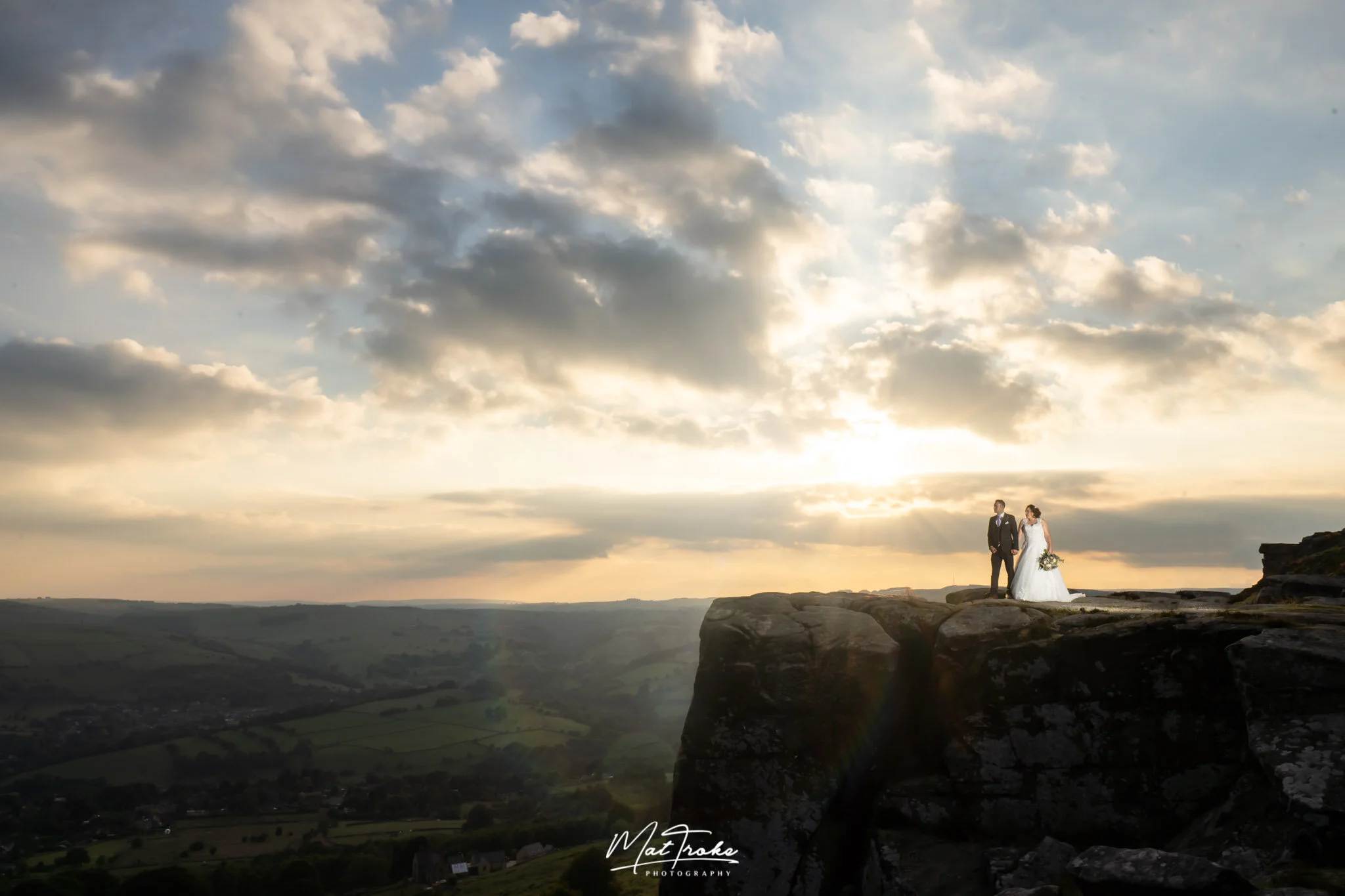 Wedding Photographer The Fox and Goose Inn is on the outskirts of