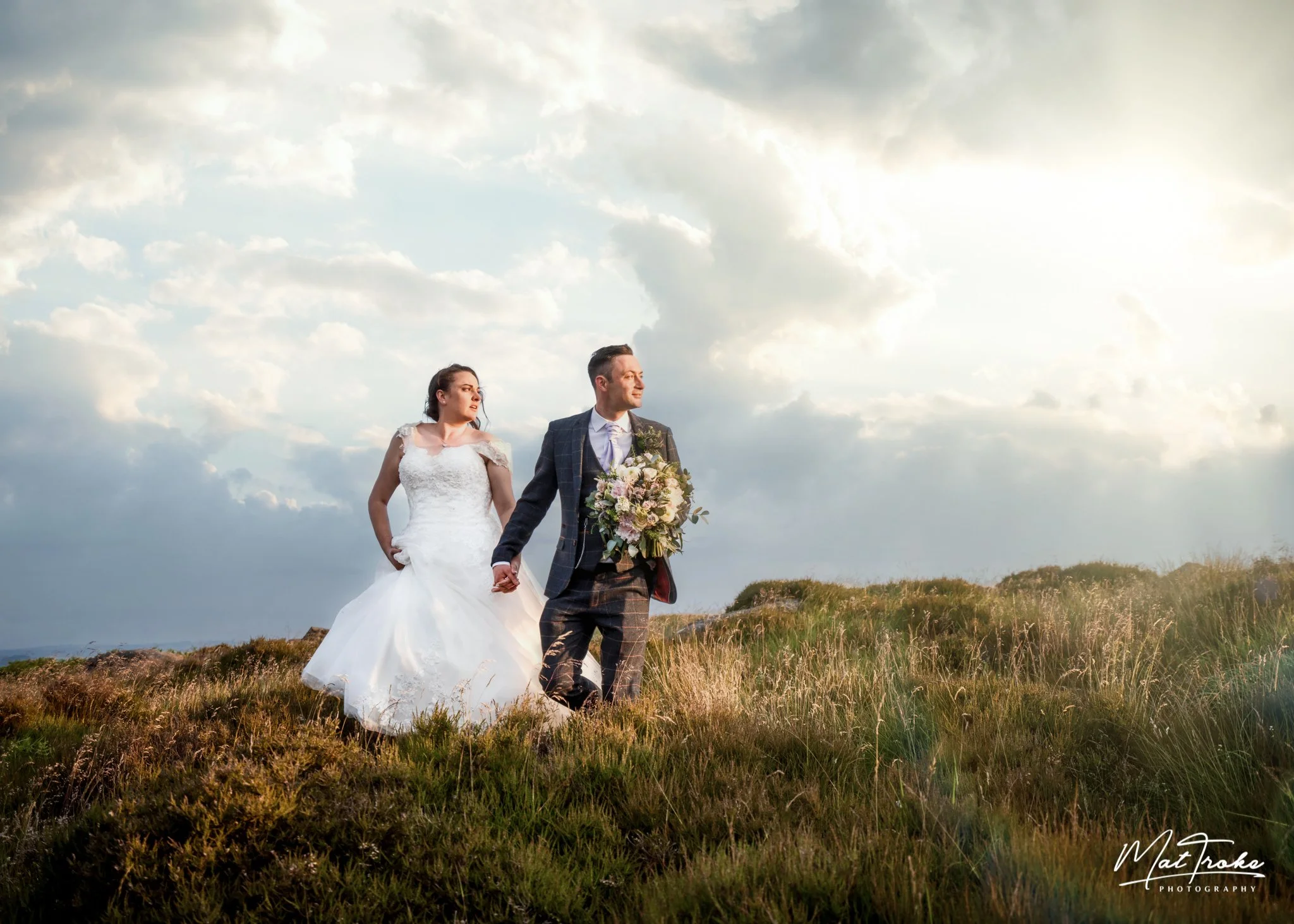 Stunning wedding photography at The Fox and Goose Pudding Pie Hill Chesterfield