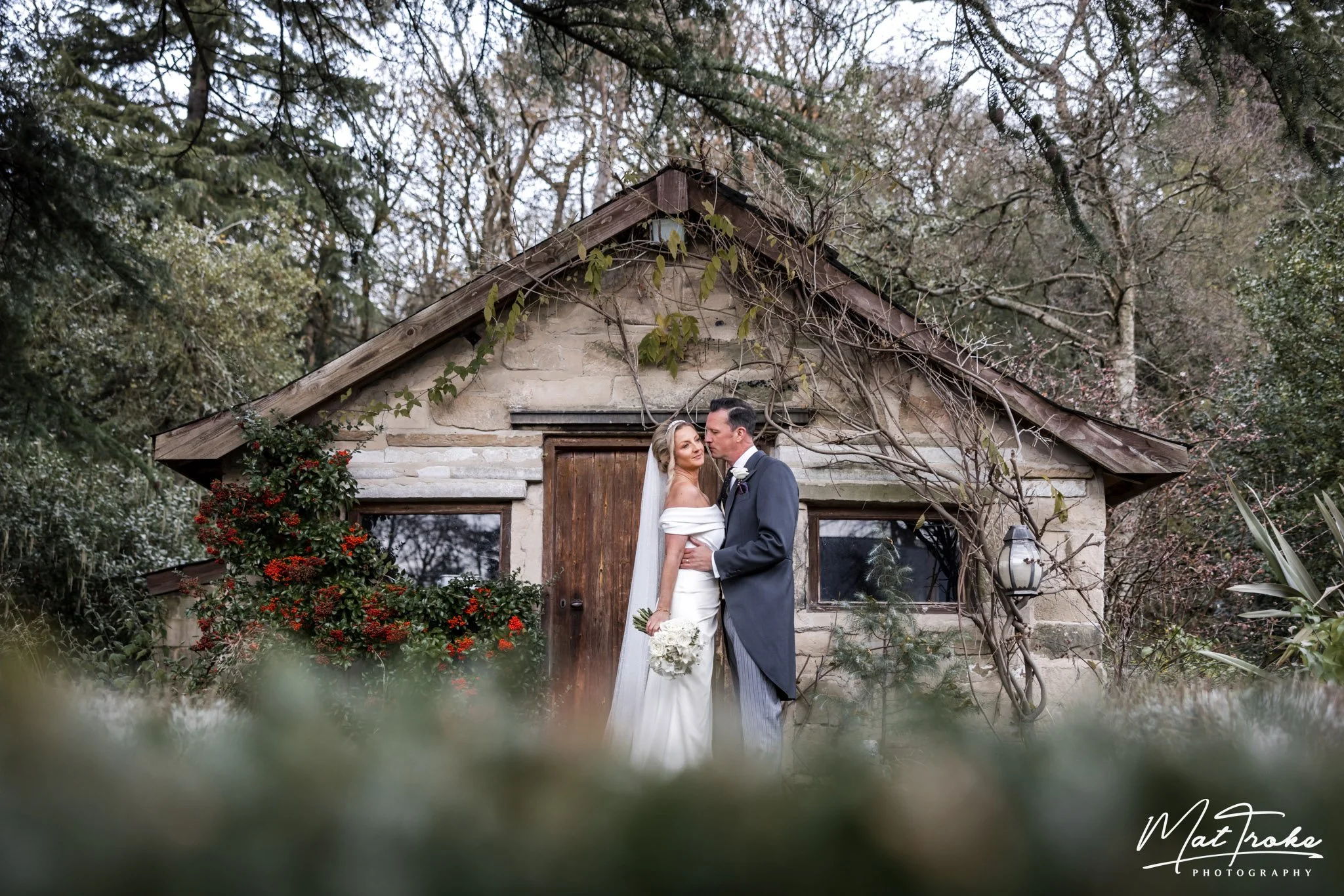 Ian &amp; Paula - Stancliffe Hall Winter Wedding