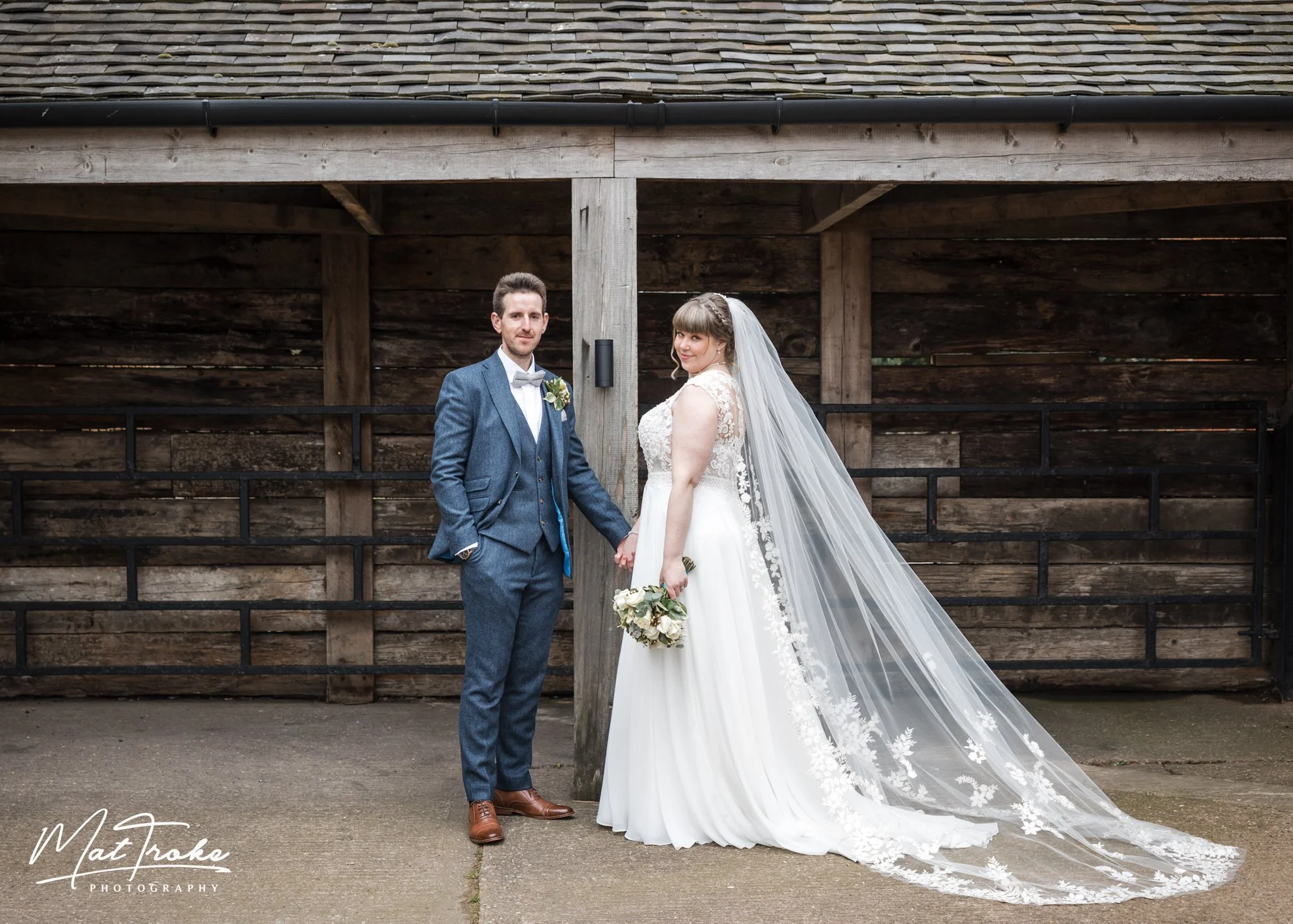 Scott and Chloe - Hanbury Wedding Barn
