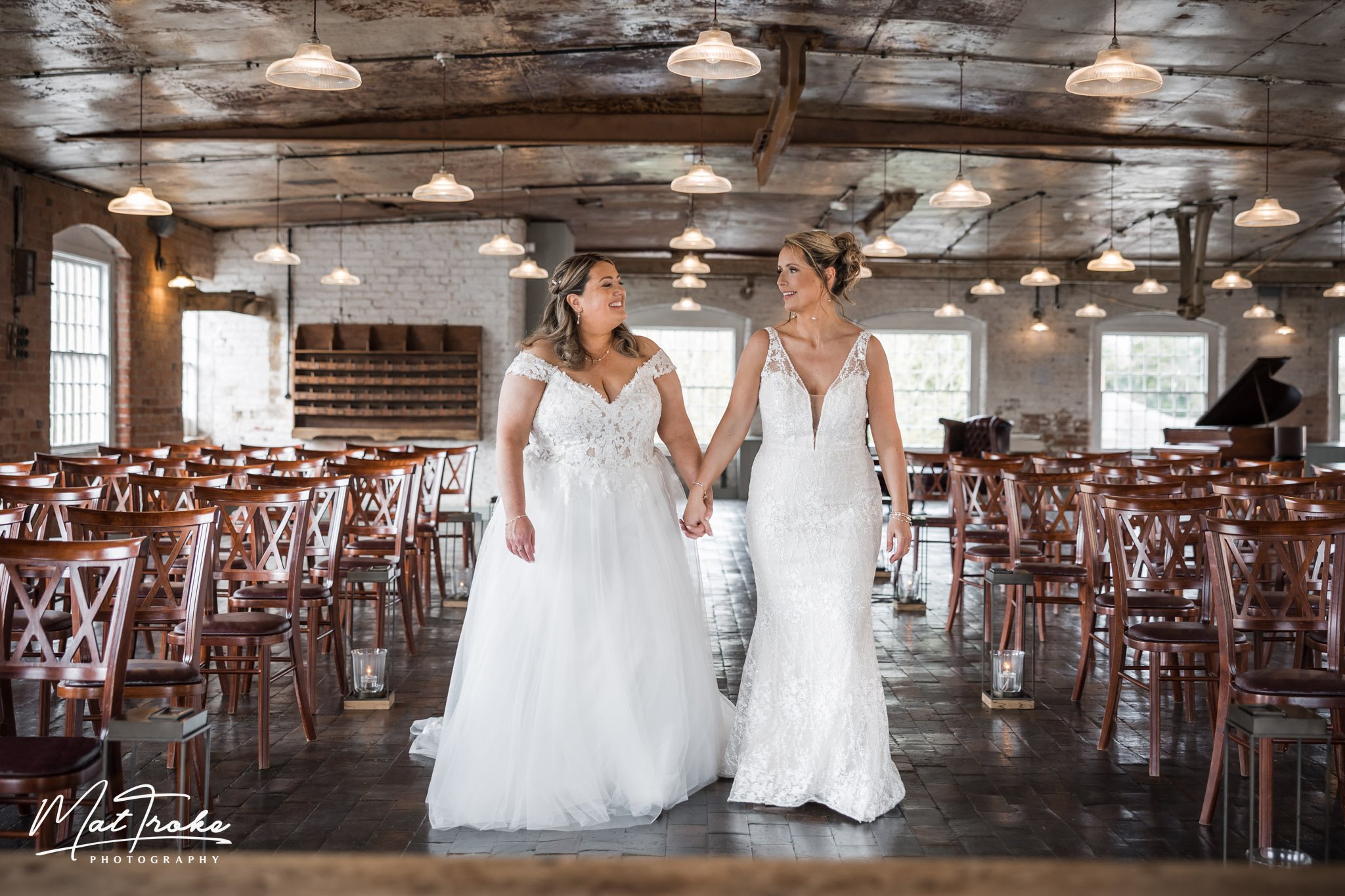 Sarah and Jo Beautiful West Mill Wedding Derby