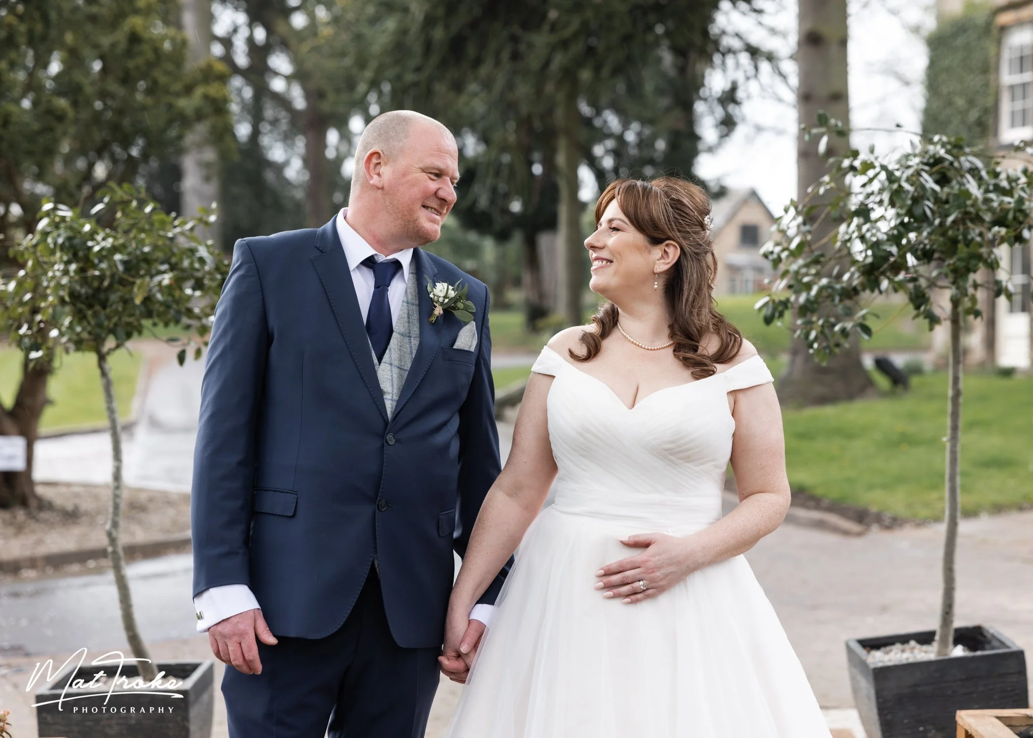 Helen and Russel at Mosborough Hall