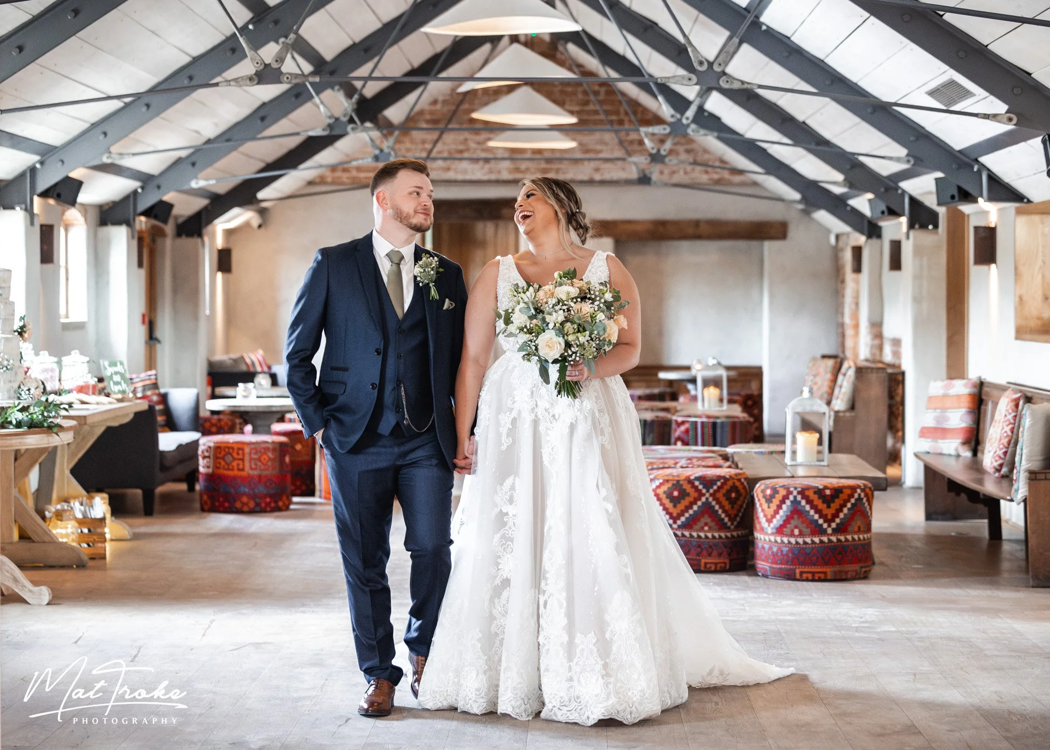 Beautiful Relaxed Wedding Photography Grangefields Venue Derby
