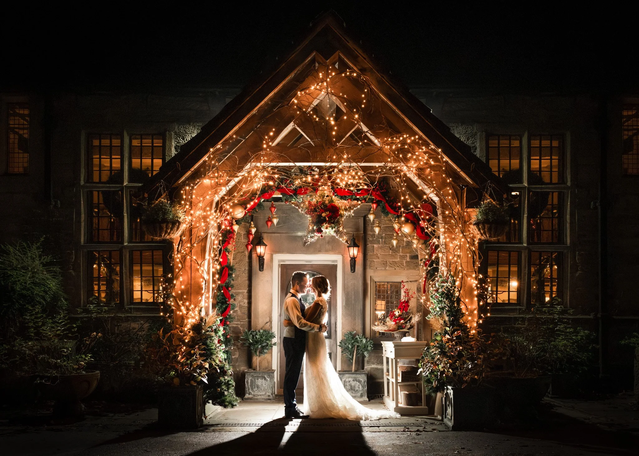 Faye and Ben - Whitley Hall Hotel Christmas Winter Wedding