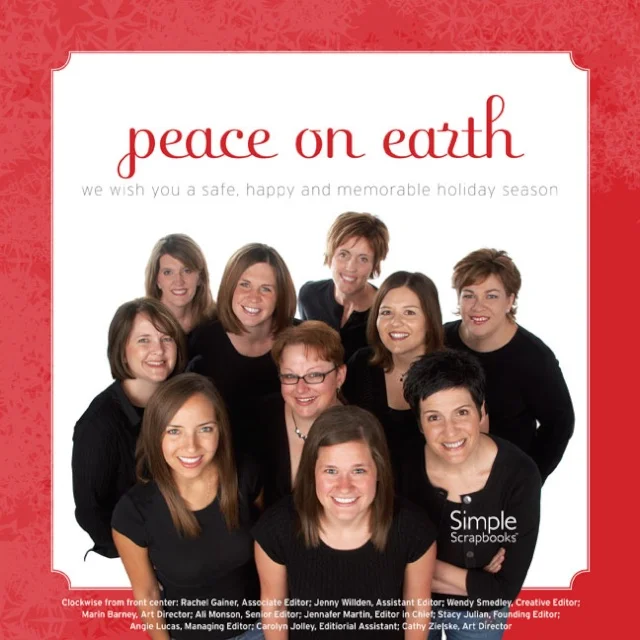 The Simple Scrapbooks team circa 2007 or so.