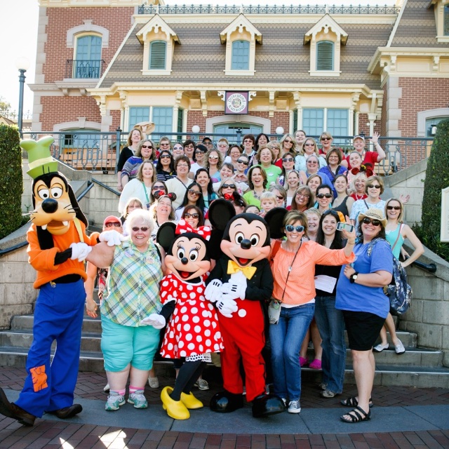 The BPC team mixed in with dozens of attendees at our January Play! event. I'm right behind Mickey, you can see little Keira looking down at Mickey suspiciously.