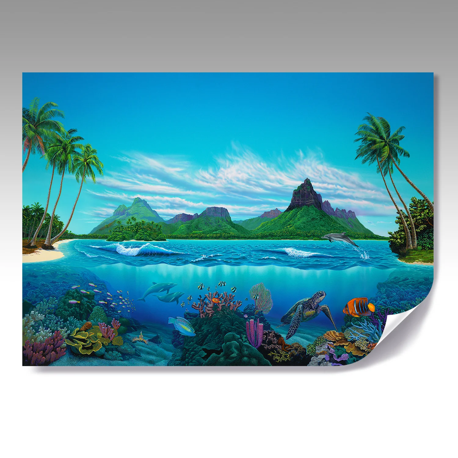 SOUTH SEAS fine paper print