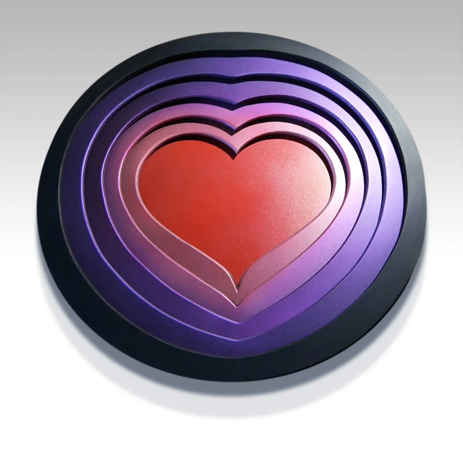 Heartful Layer Cake 23 x 23  -SOLD-