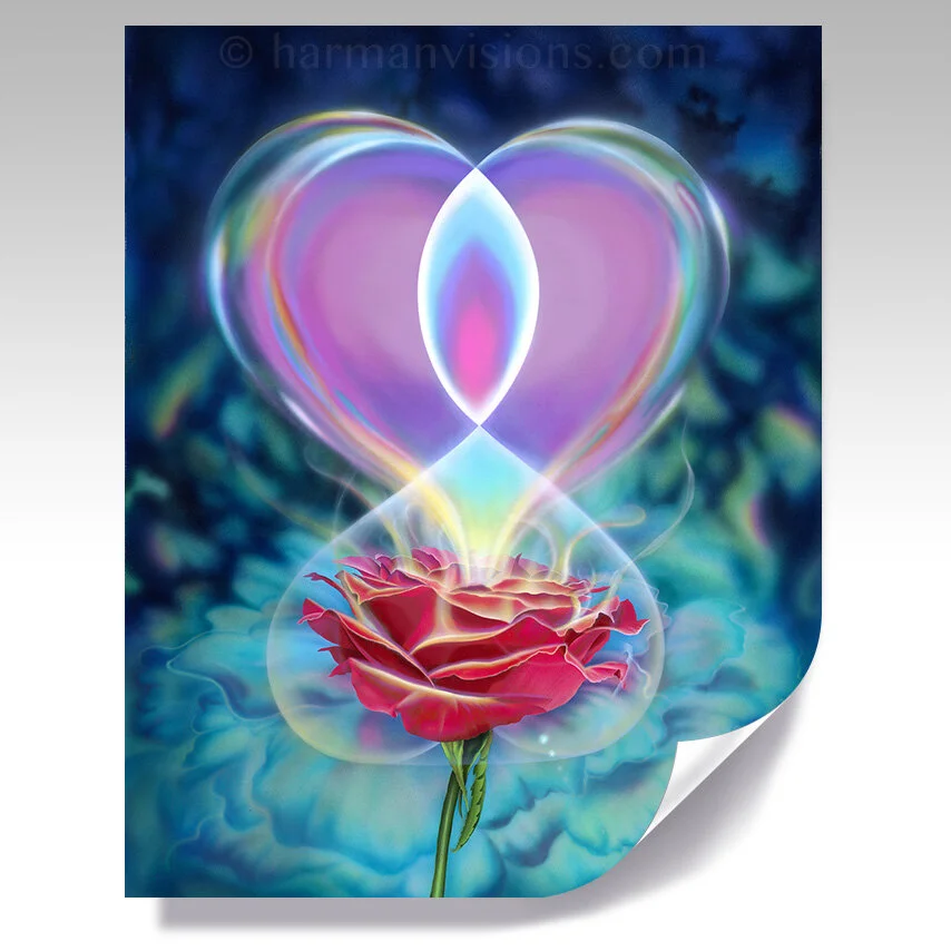 HEART ROSE poster