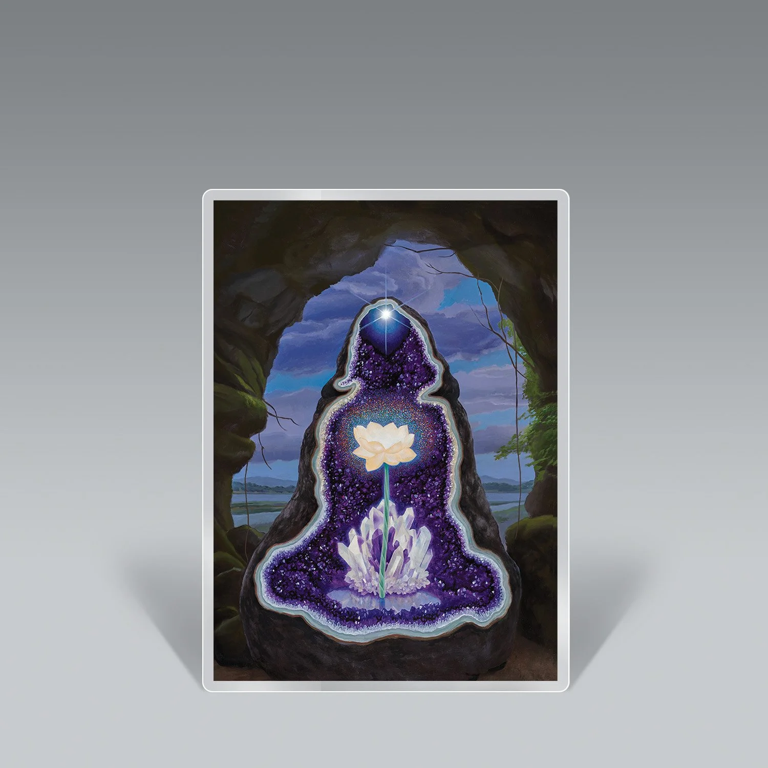 LIGHT WITHIN laminated altar card