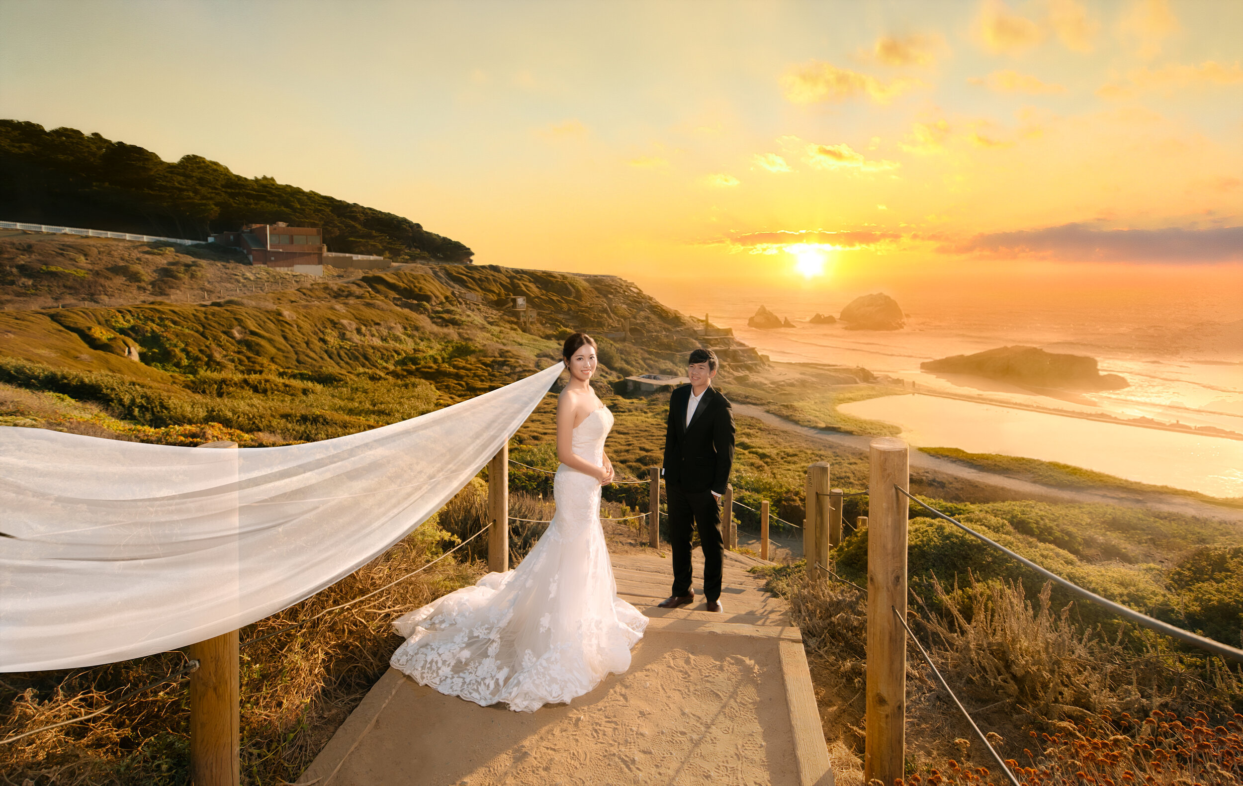 SF Pre-Wedding (Sutro bath/Land's end)